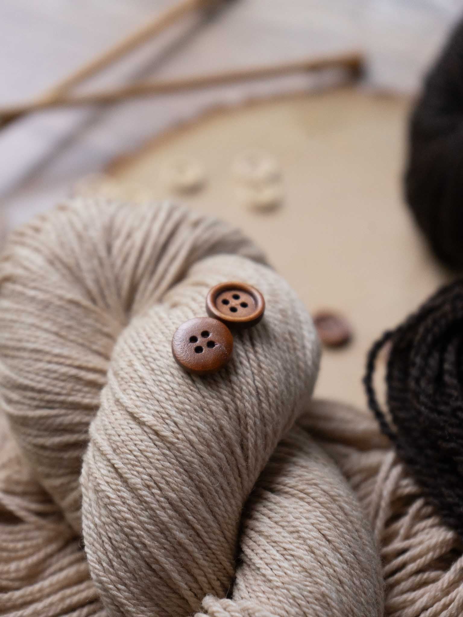 Fox <br/><small>Wooden Button</small>