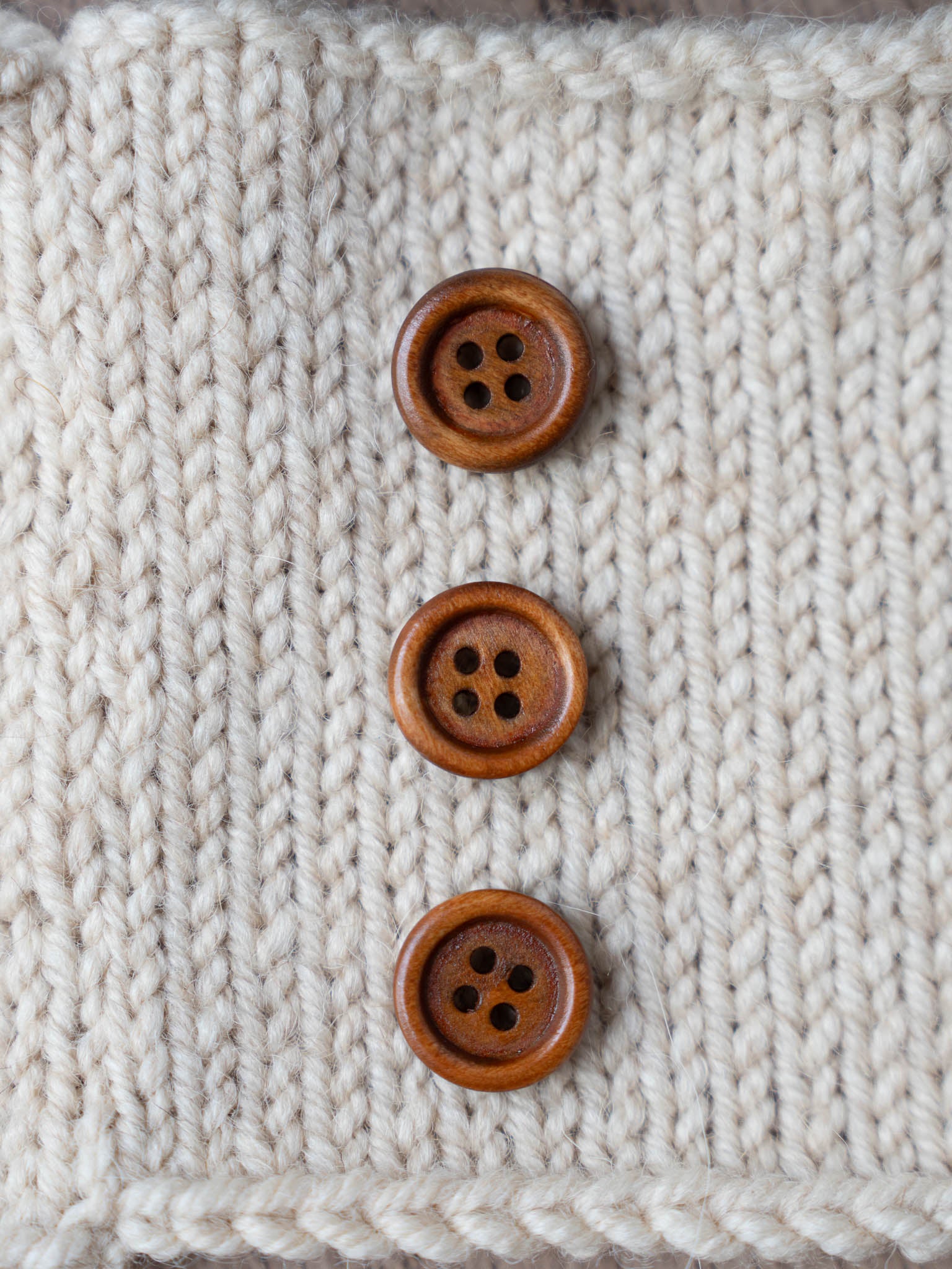 Fox <br/><small> 15mm Wooden Button</small>