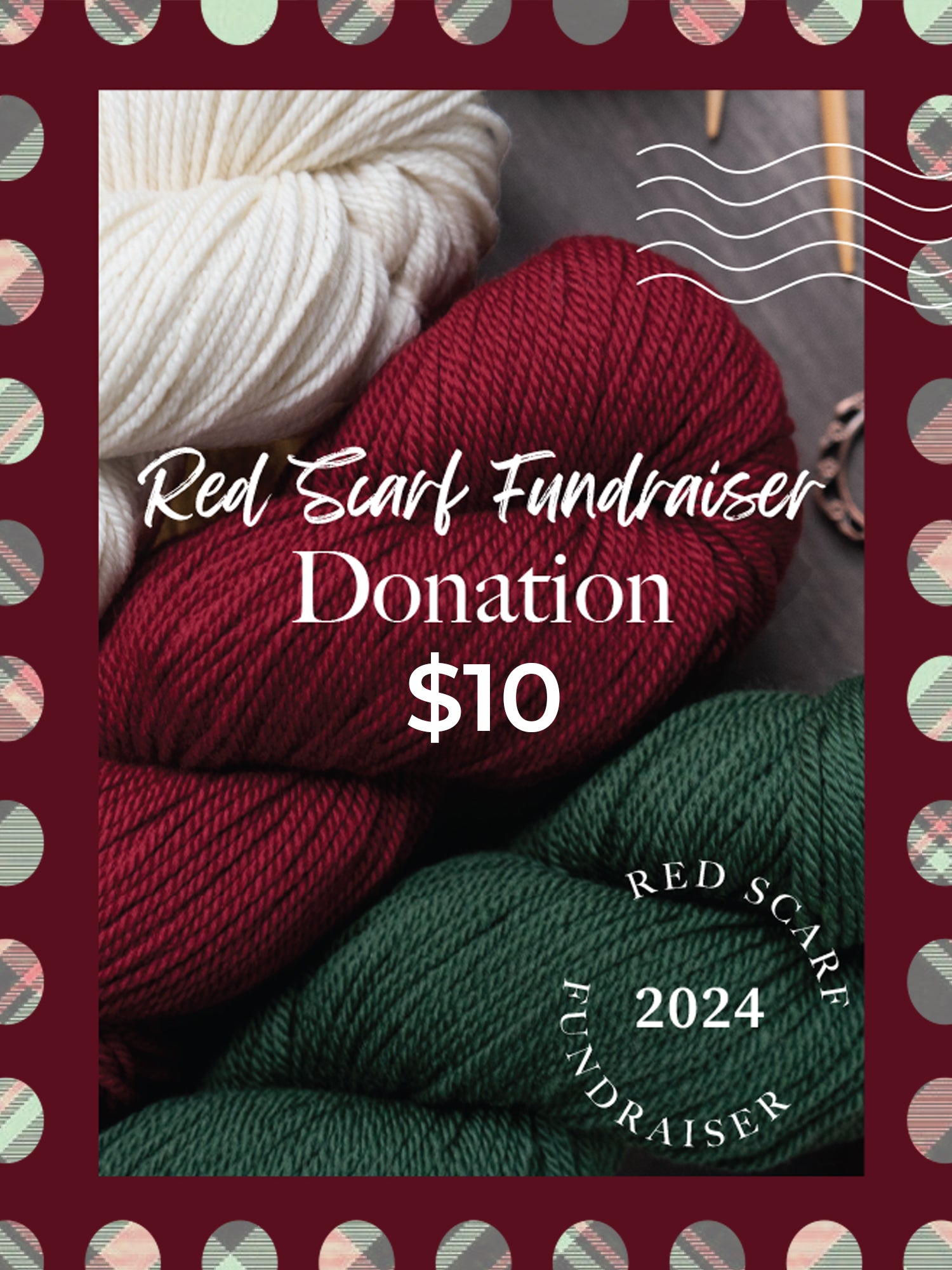 $10 Red Scarf Donation