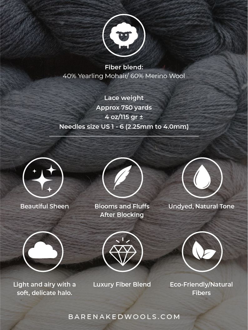 the G.O.A.T. Lace <br><small>yearling mohair & merino</small>