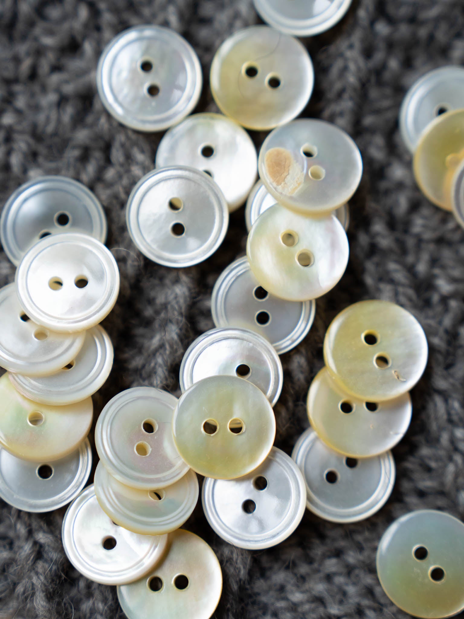 Gerda Button <br/><small>12mm Shell Button</small>