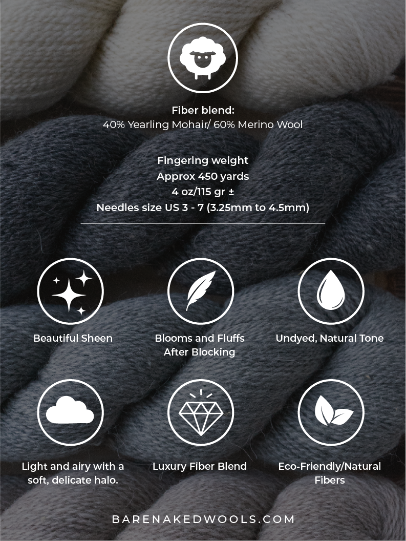 the G.O.A.T. Fingering <br><small>yearling mohair & merino</small>