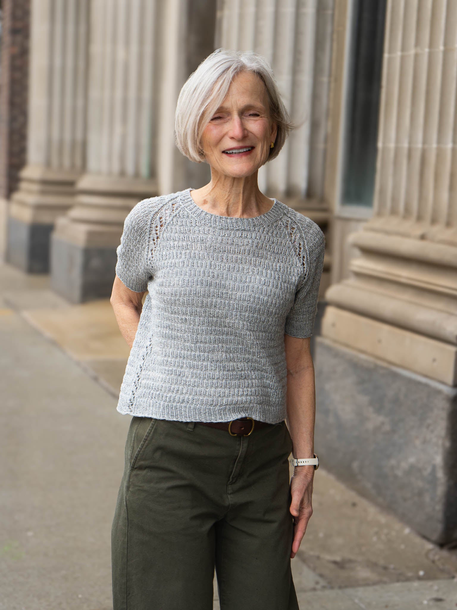 Goldleaf <br/><small>sweater knitting pattern</small>