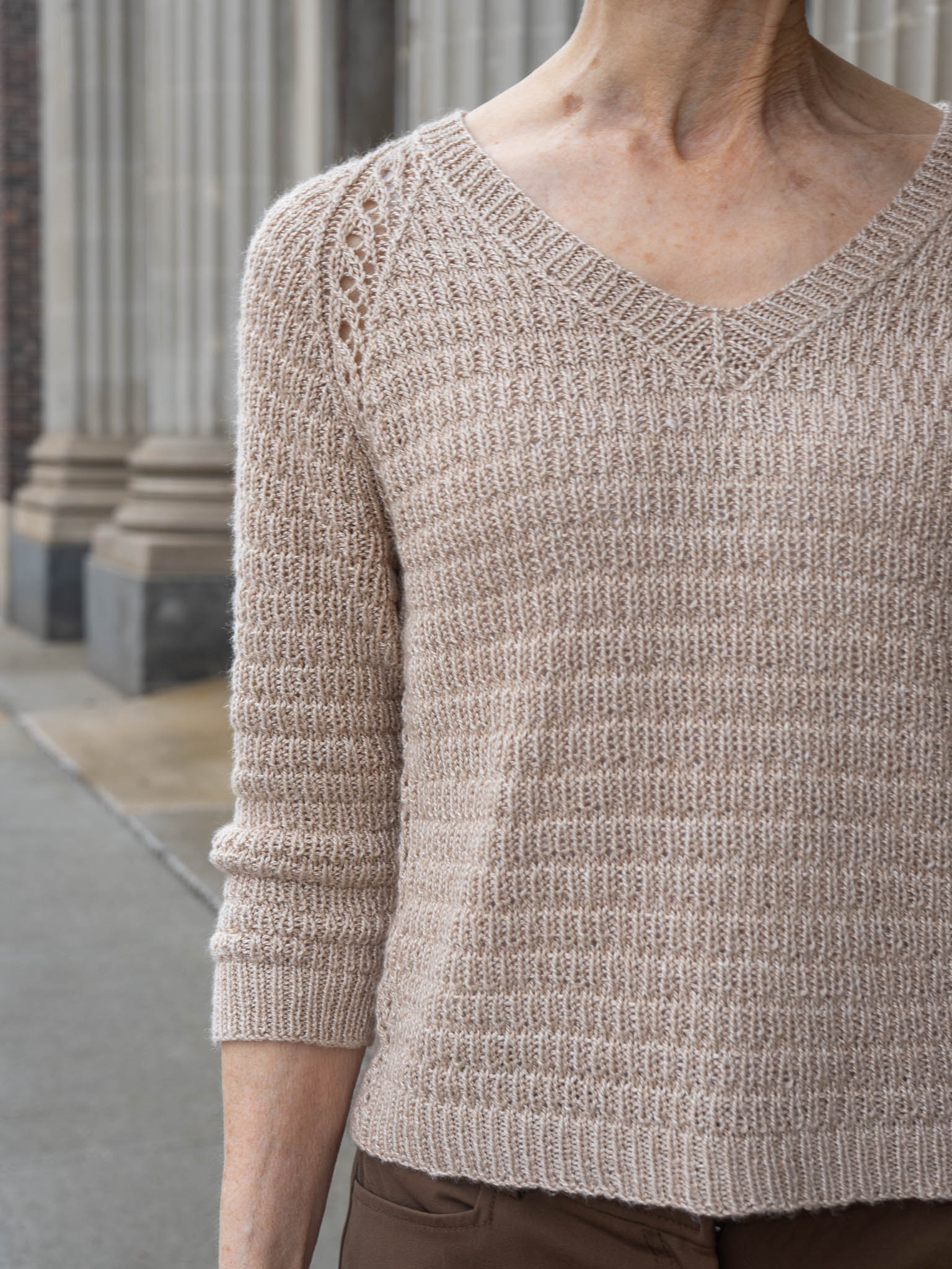 Goldleaf <br/><small>sweater knitting pattern</small>
