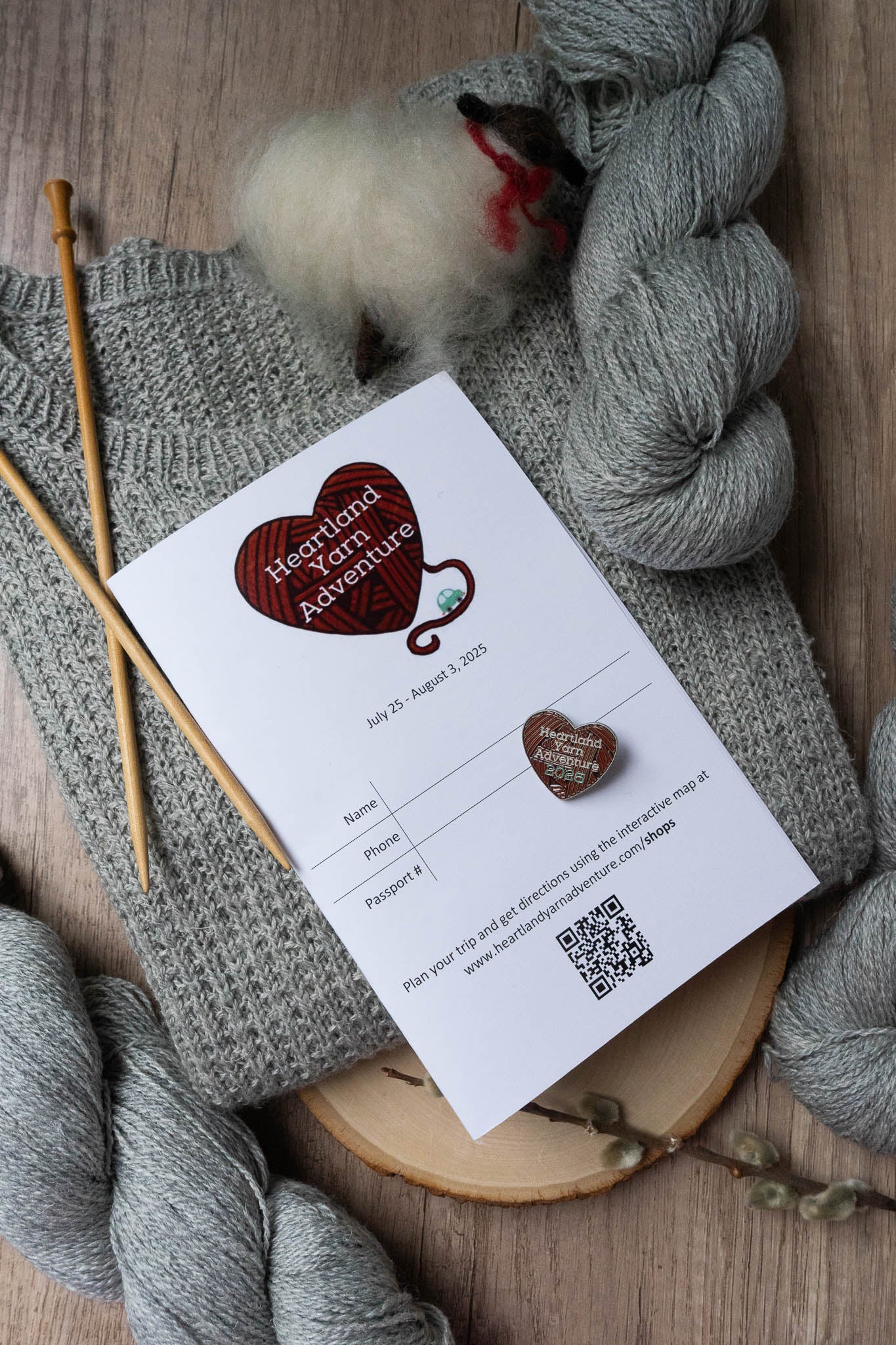 2025 Heartland Yarn Adventure Passport