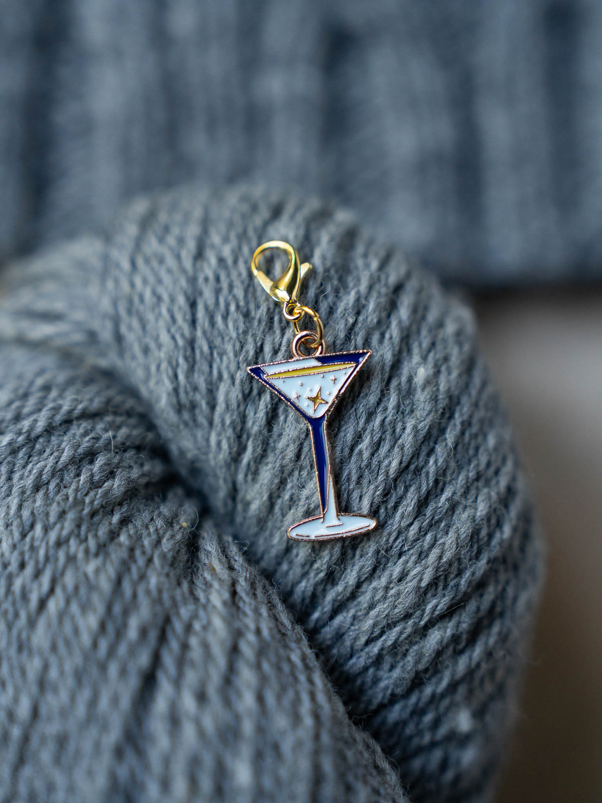 Spooky Cocktails & Positions Stitch Marker Set