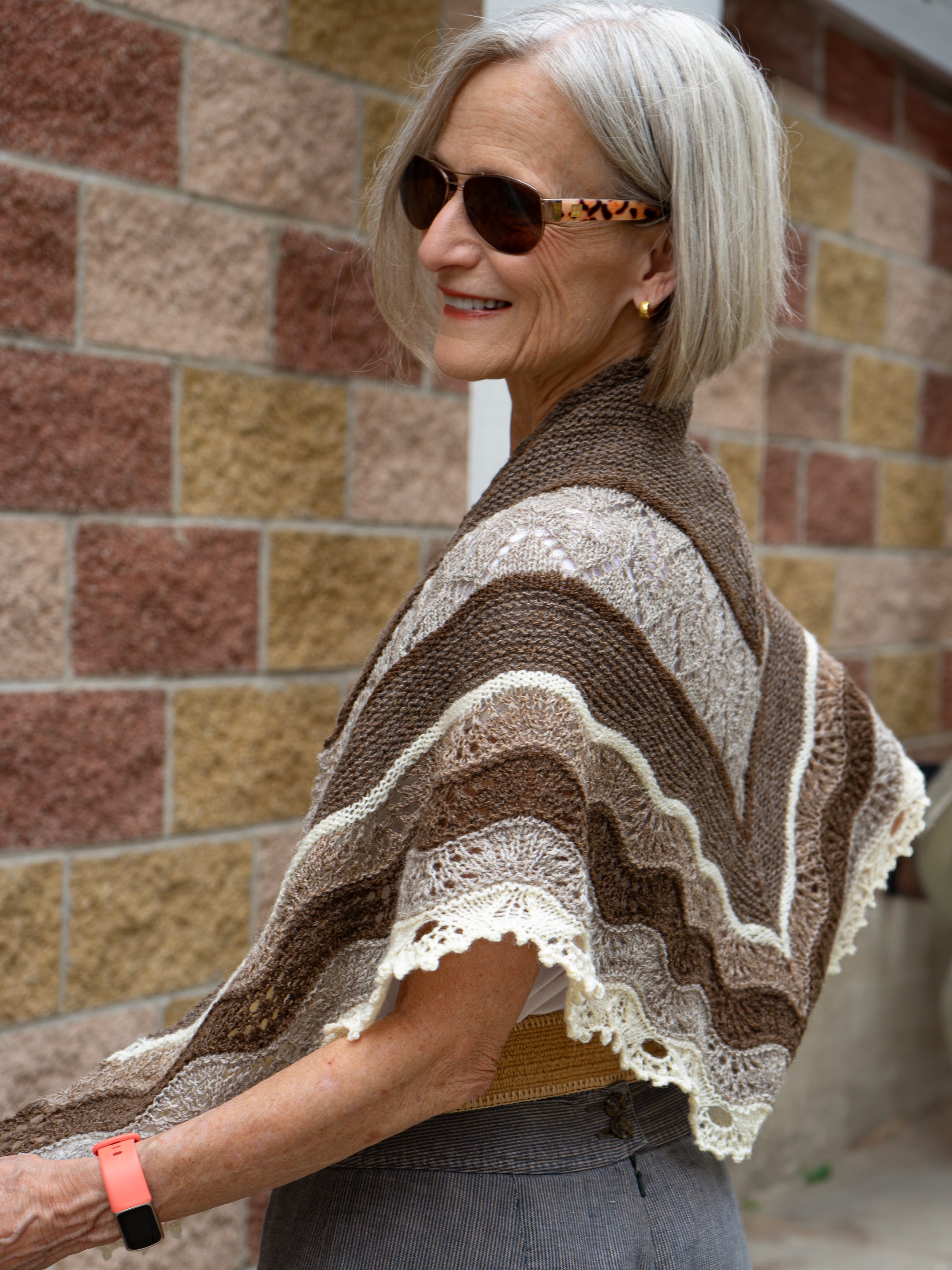 Haplander Triangle <br/><small>knitting pattern</small>