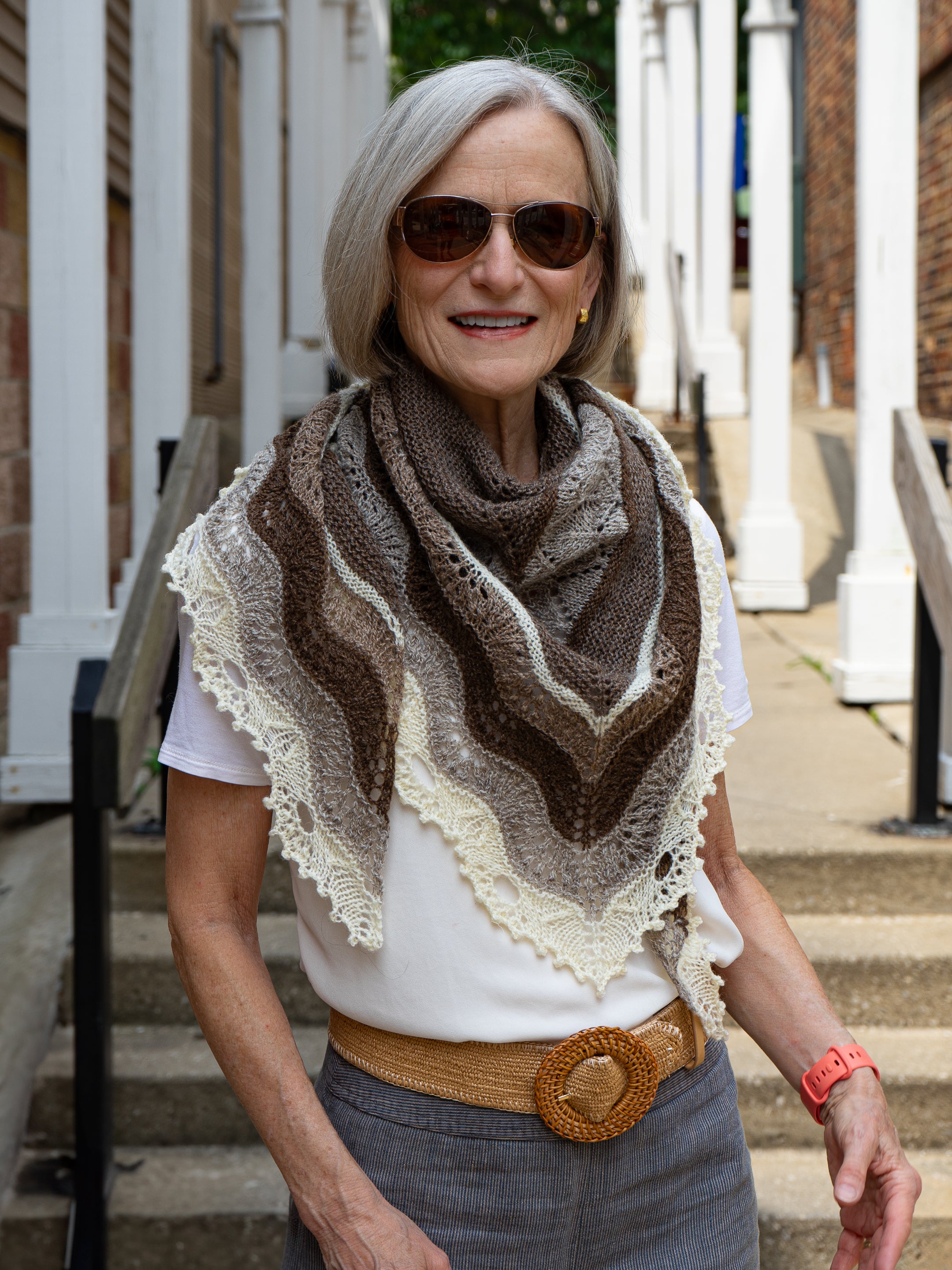 Haplander Triangle <br/><small>knitting pattern</small>