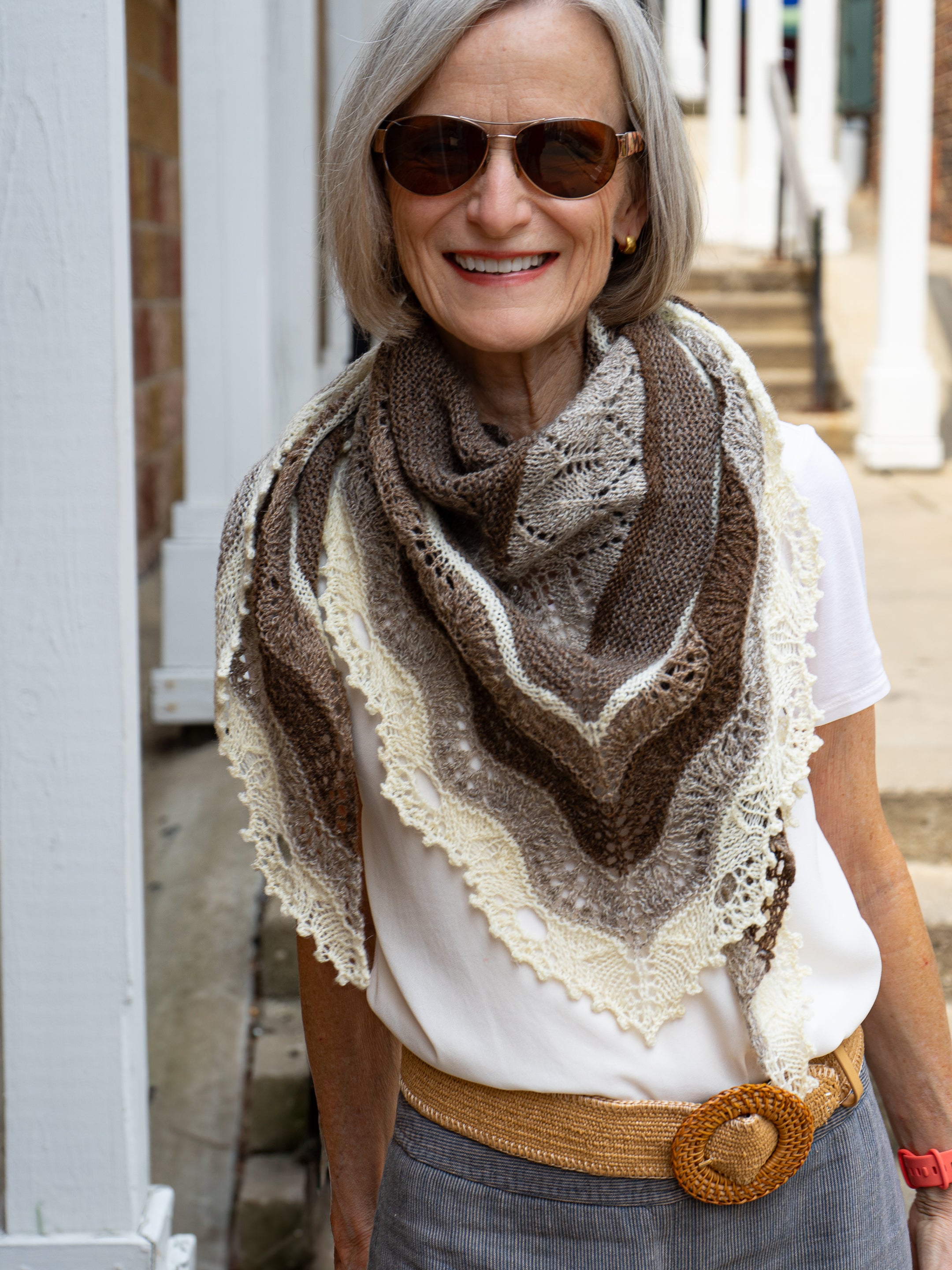 Haplander Triangle <br/><small>knitting pattern</small>