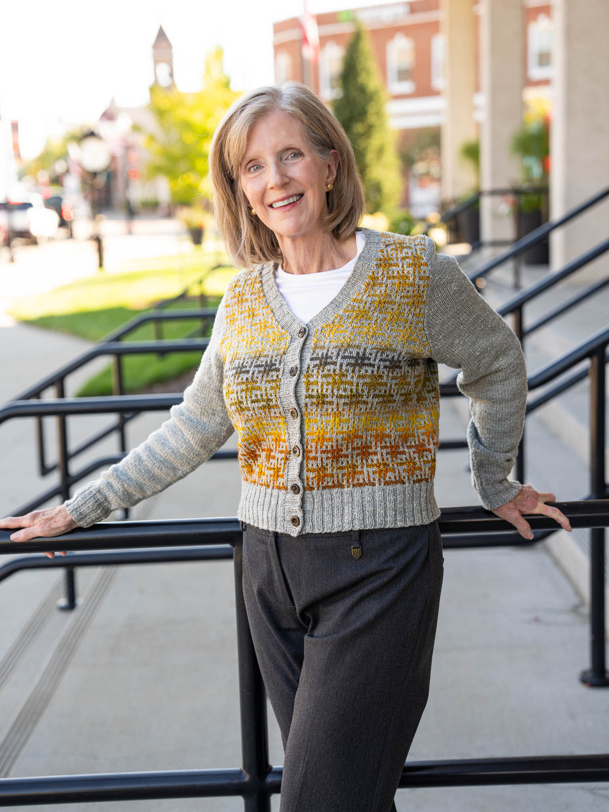 Hatterist Cardigan or Vest <br/><small>sweater knitting pattern</small>