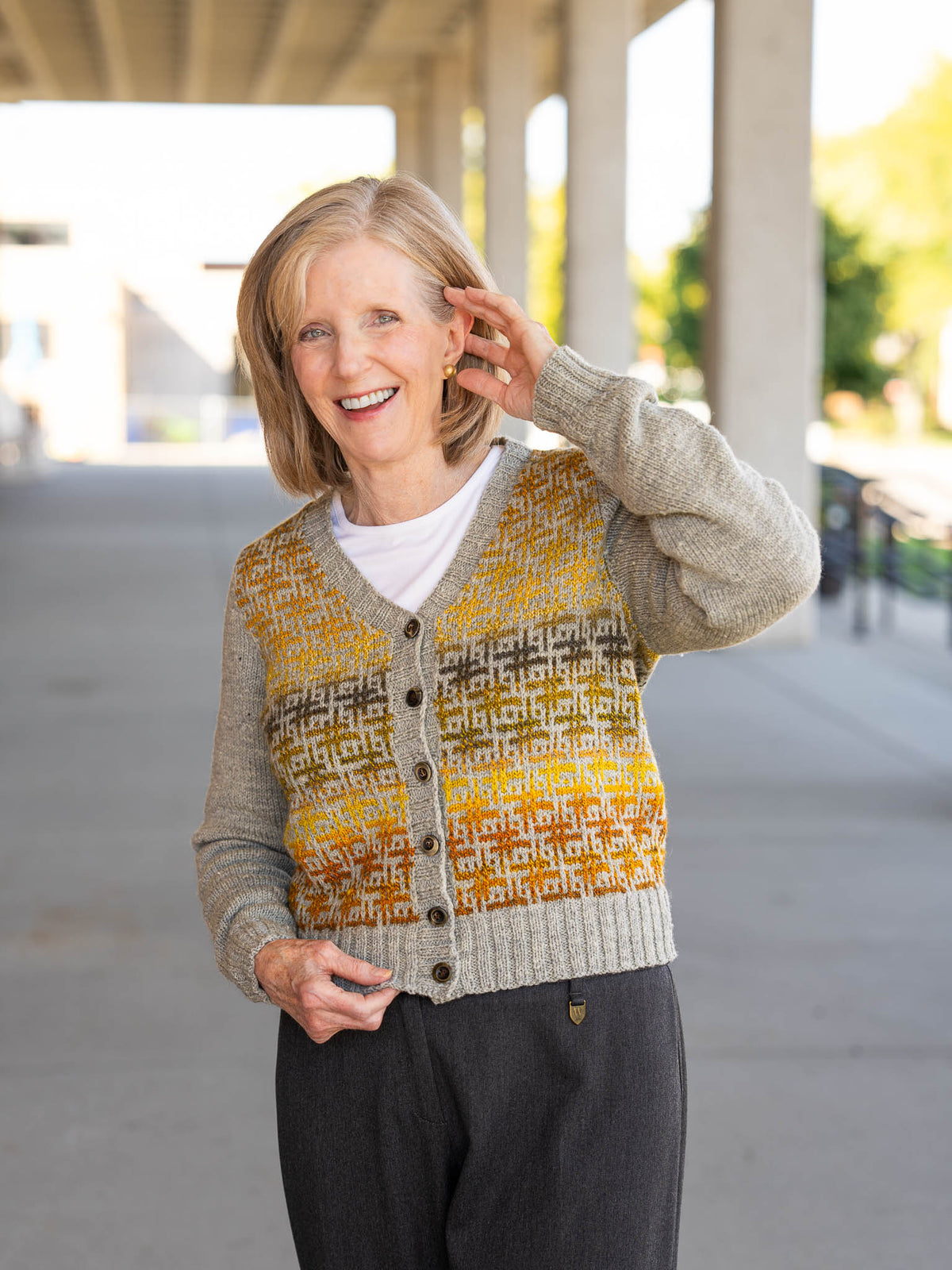 Hatterist Cardigan or Vest <br/><small>sweater knitting pattern</small>