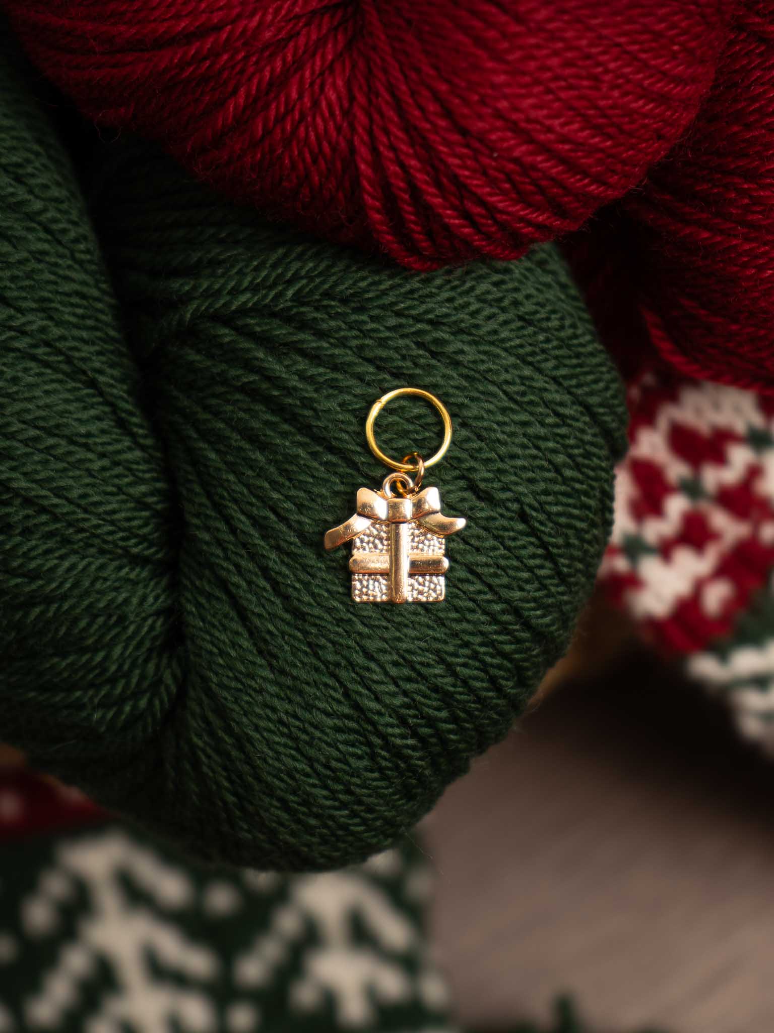 Holiday Stitch Marker Set of Five 2025