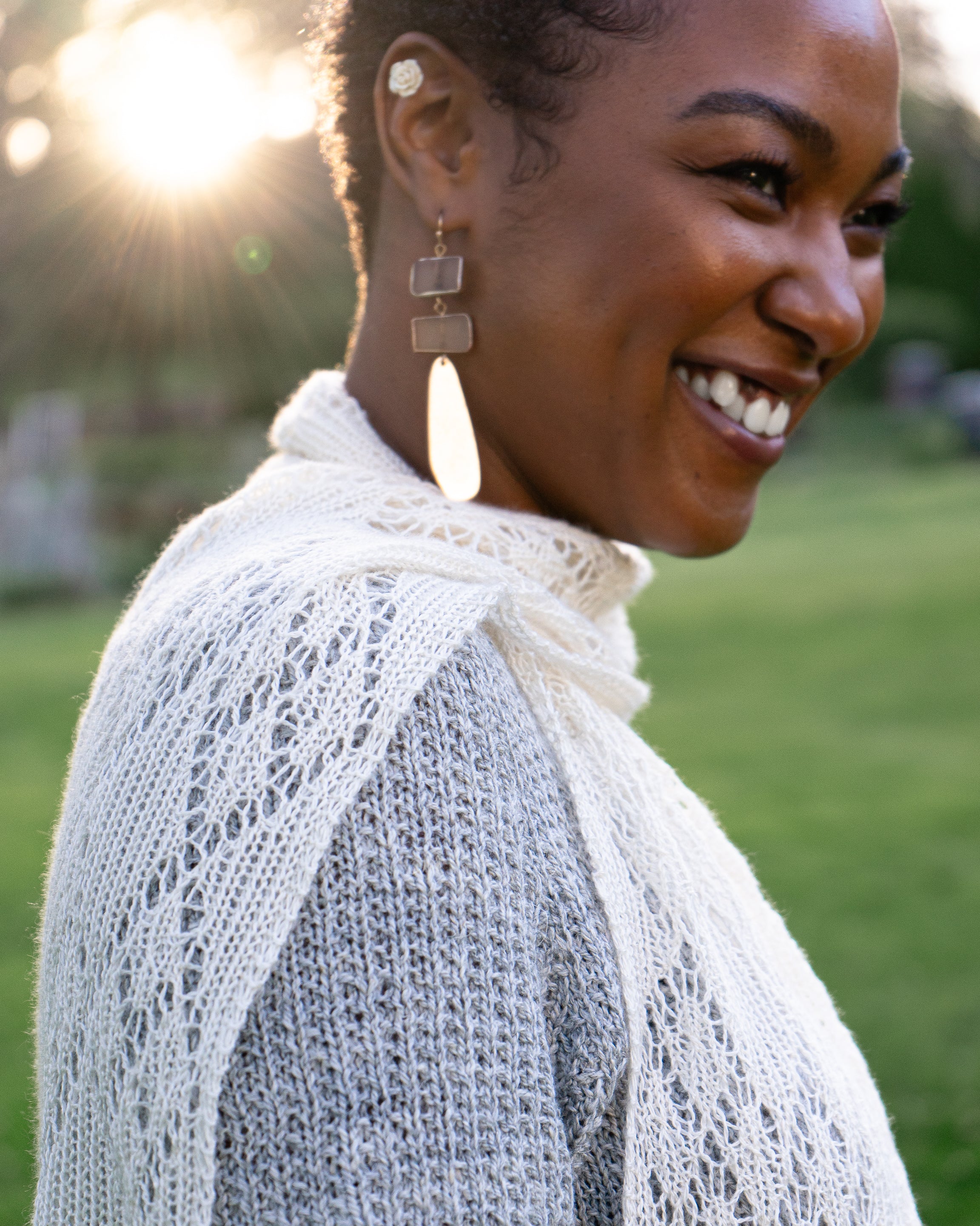 I Kiss and Tell Scarf or Stole <br/><small>knitting pattern</small>