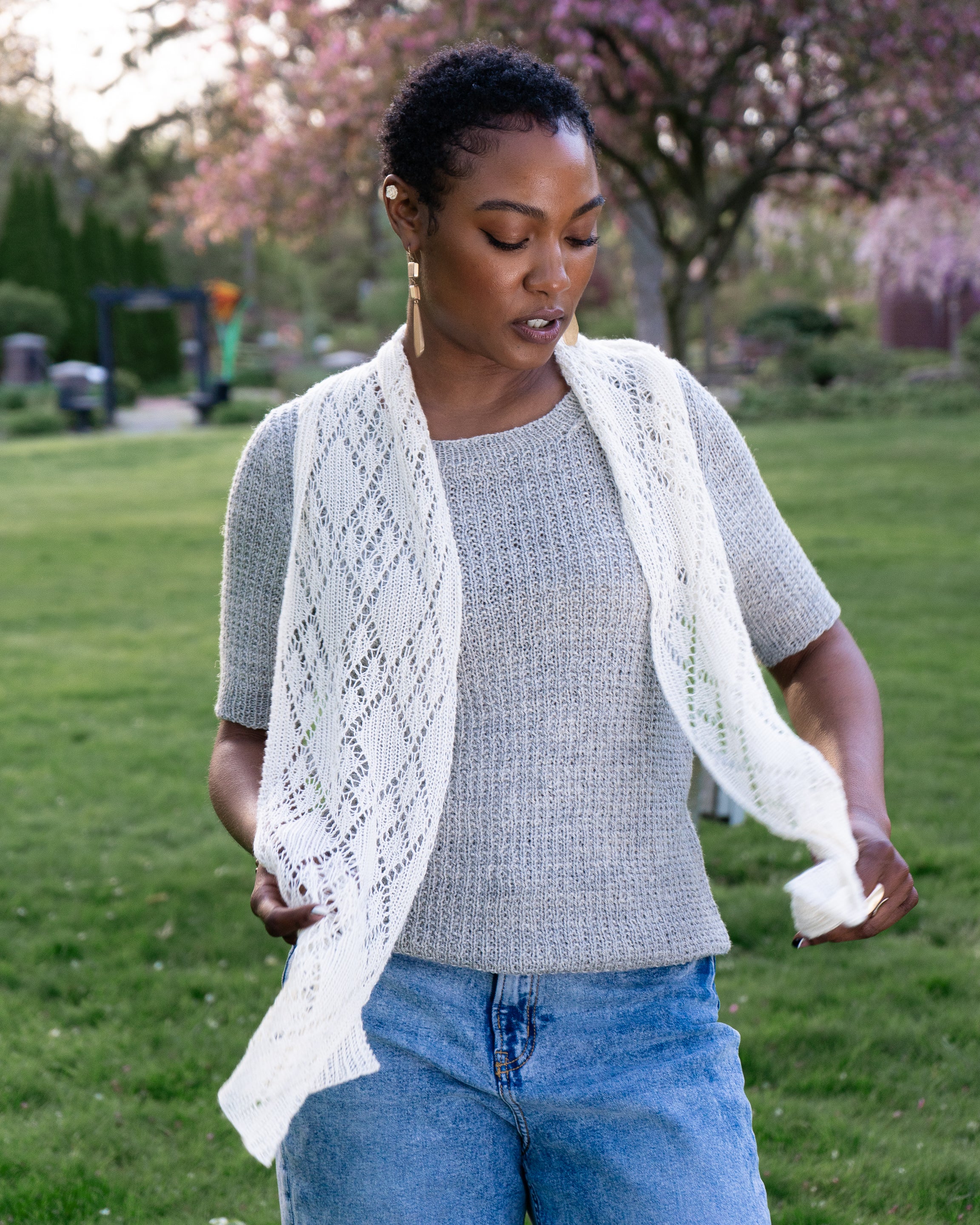 I Kiss and Tell Scarf or Stole <br/><small>knitting pattern</small>