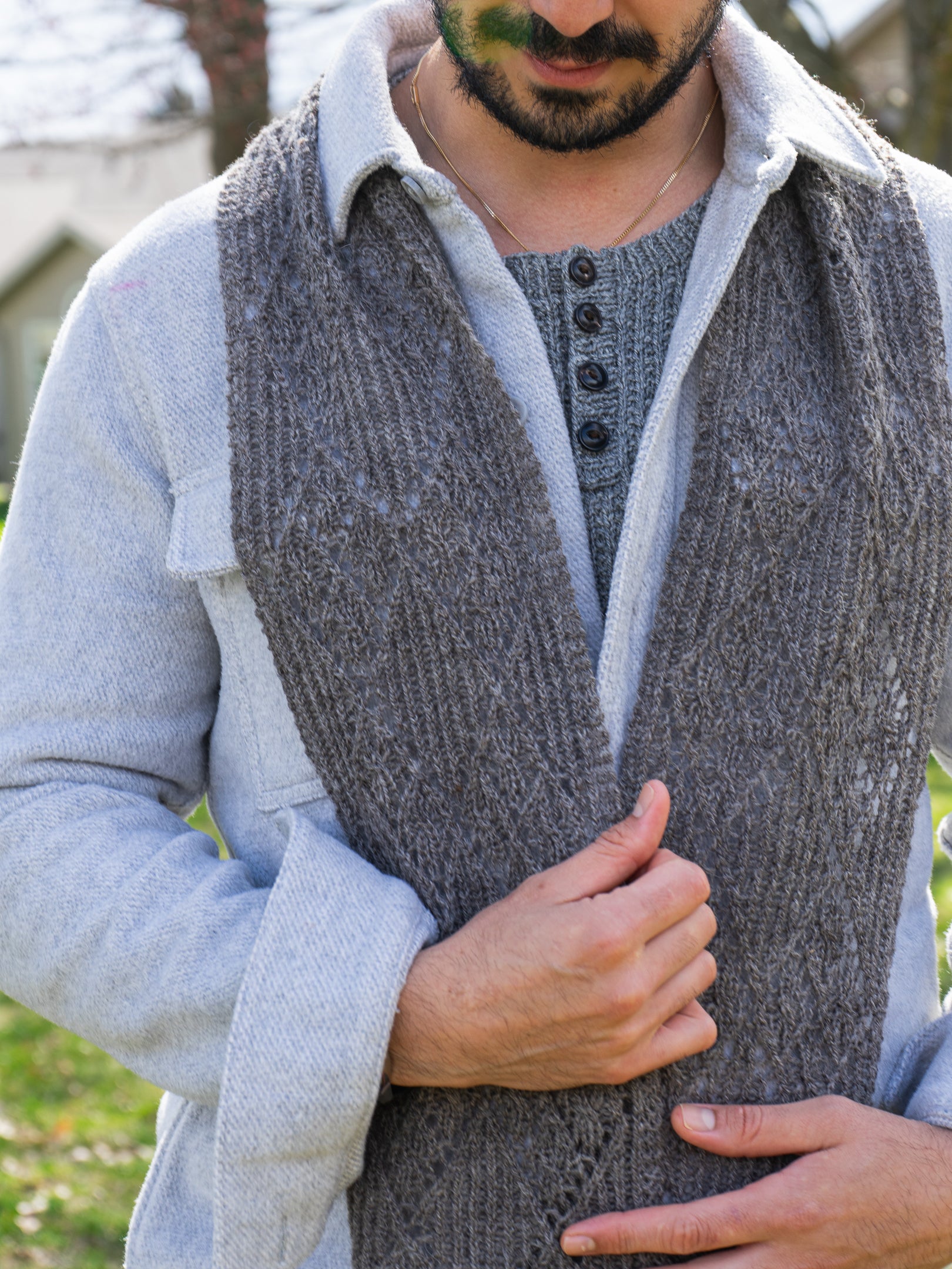 I Kiss and Tell Scarf or Stole <br/><small>knitting pattern</small>