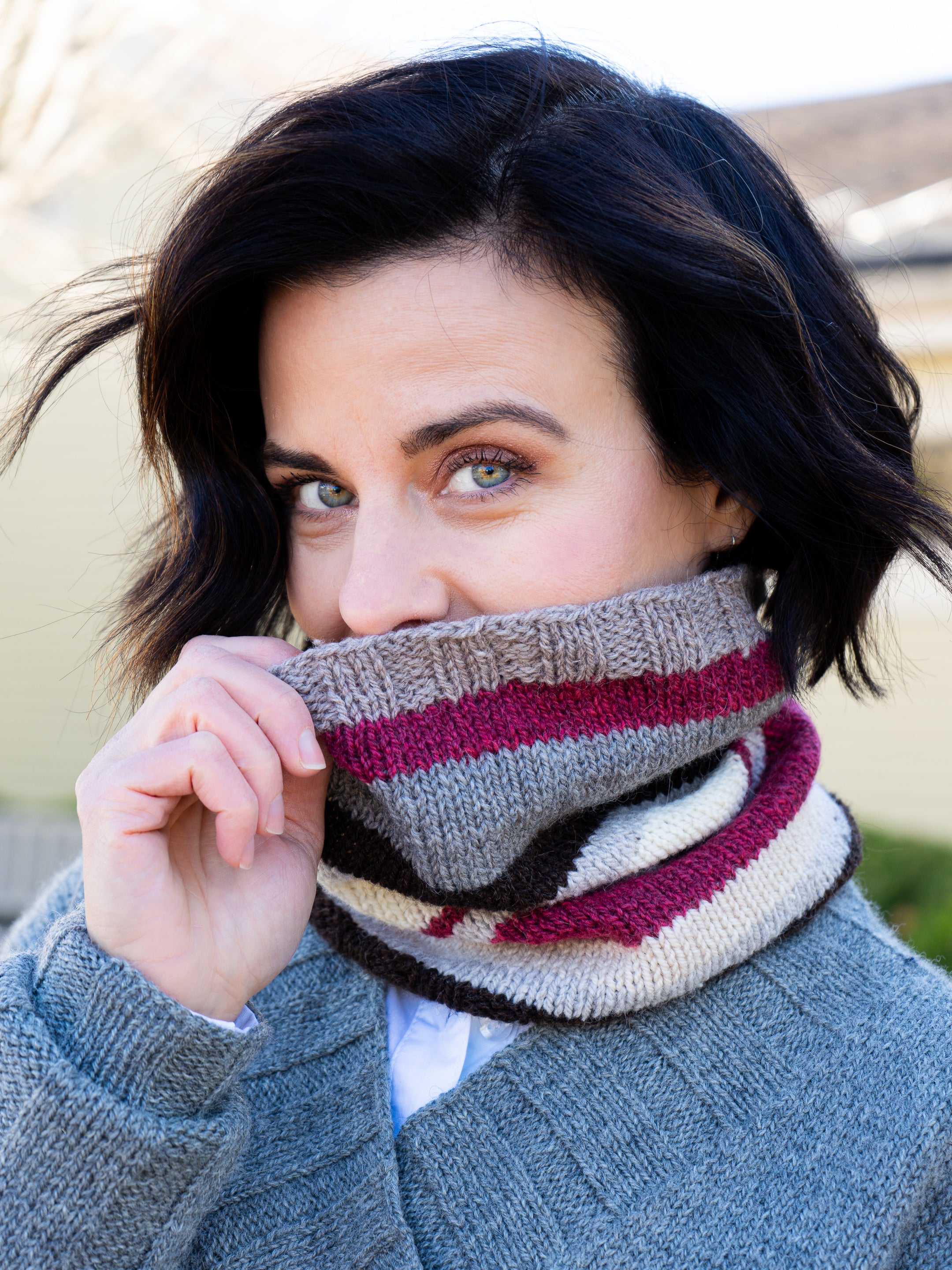 Just Try Me (Cowl or Cap) Kit Special Edition <br><small>yarn & knitting pattern kit</small>