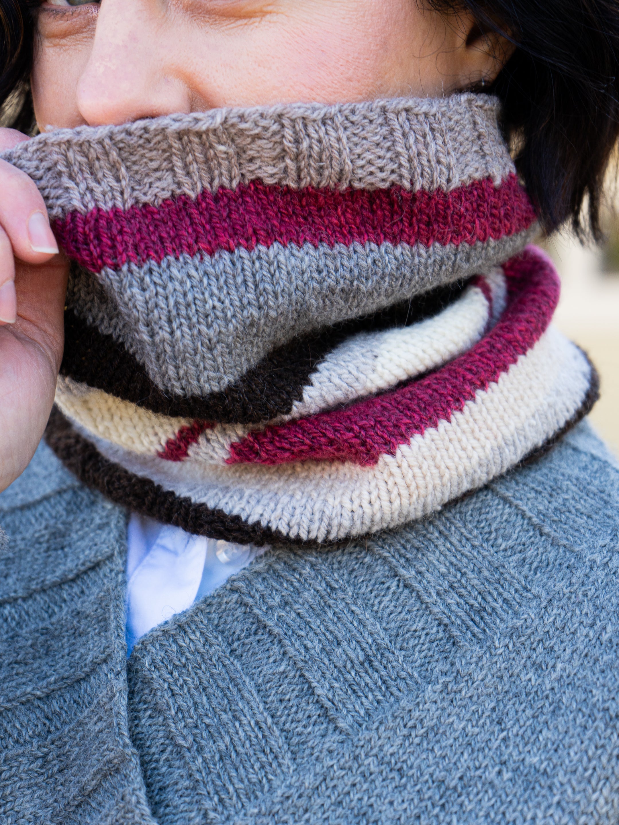 Just Try Me (Cowl or Cap) Kit Special Edition <br><small>yarn & knitting pattern kit</small>