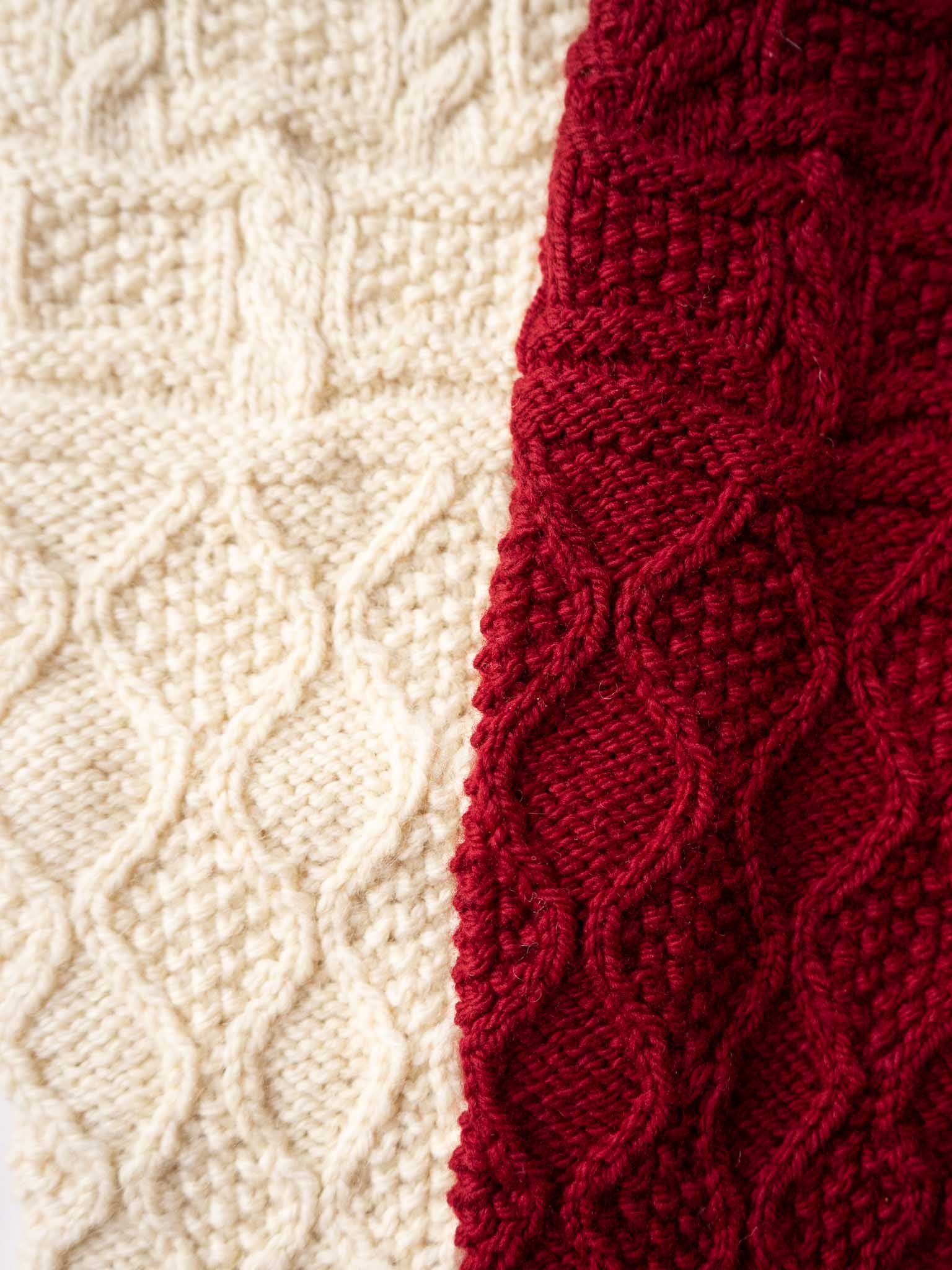Los Angeles Stocking <br/><small>home decor knitting pattern</small>