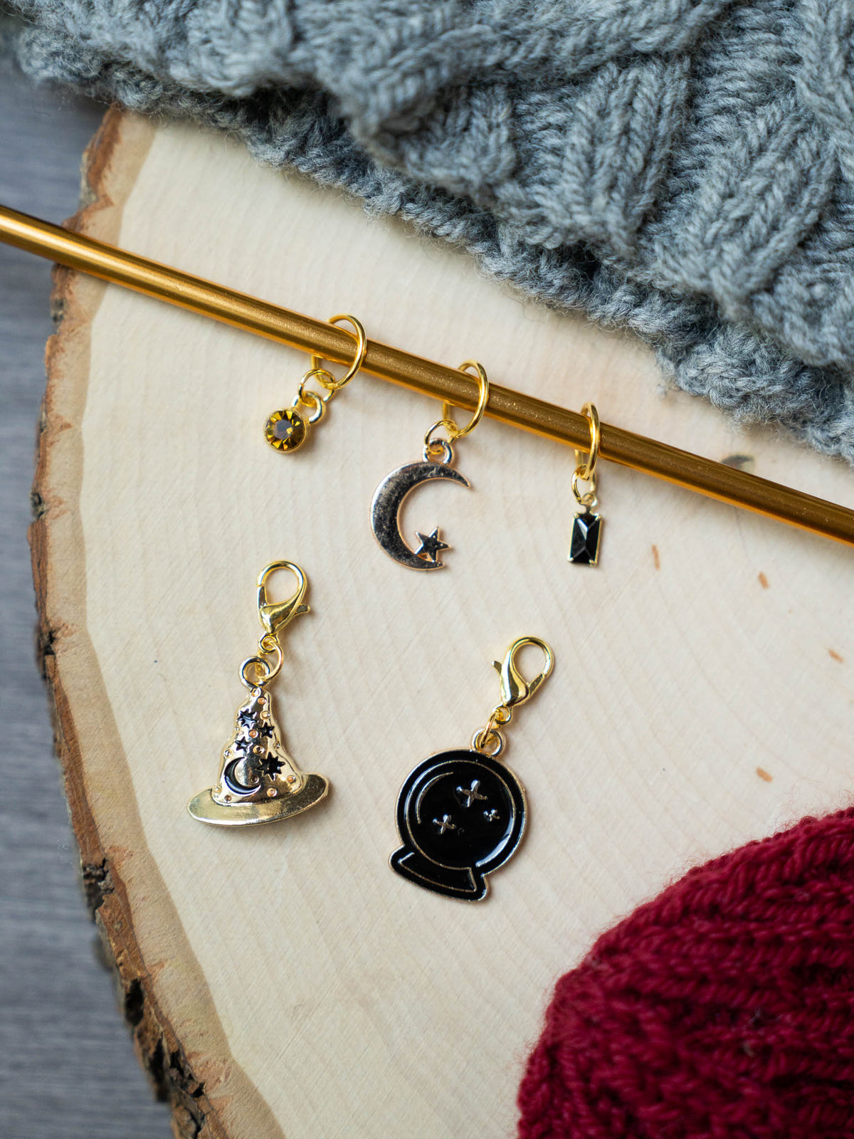 Mystical Magic Stitch Marker Set of 5