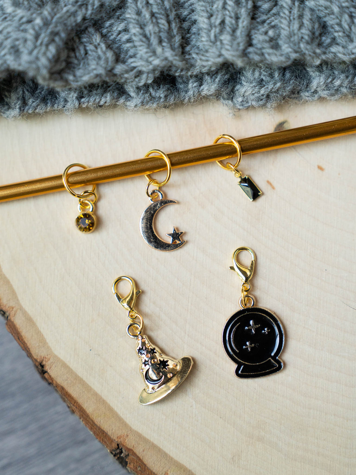 Mystical Magic Stitch Marker Set of 5