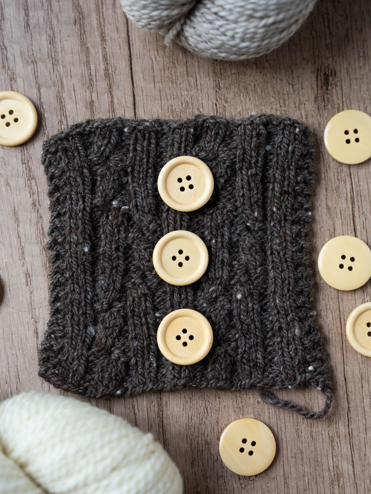 Maple <br/><small>21mm Wooden Button</small>
