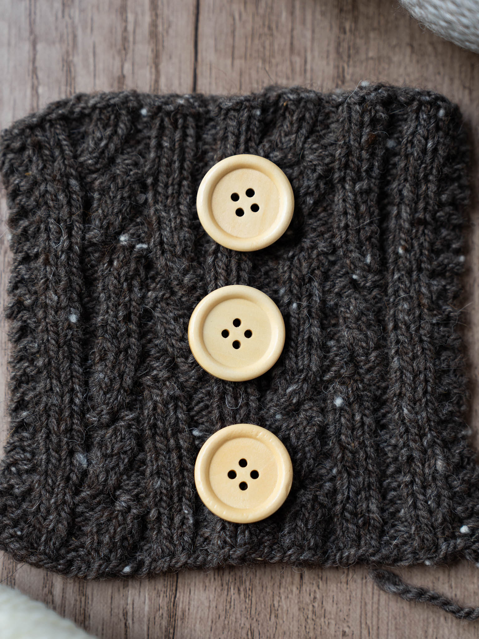 Maple <br/><small>21mm Wooden Button</small>