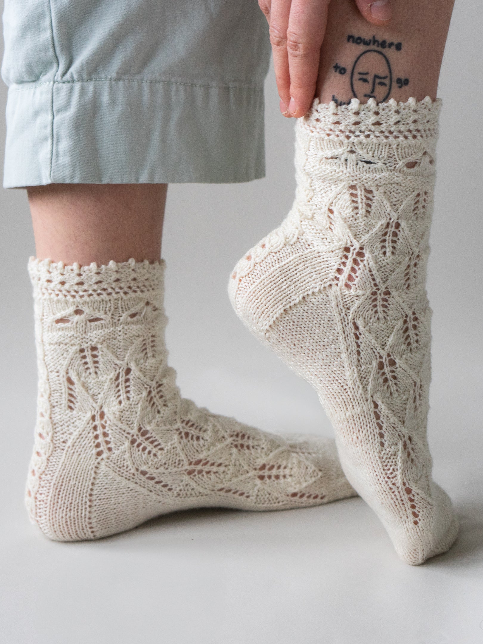 Marie Antoinette Sock Kit <br><small>yarn & knitting pattern kit</small>