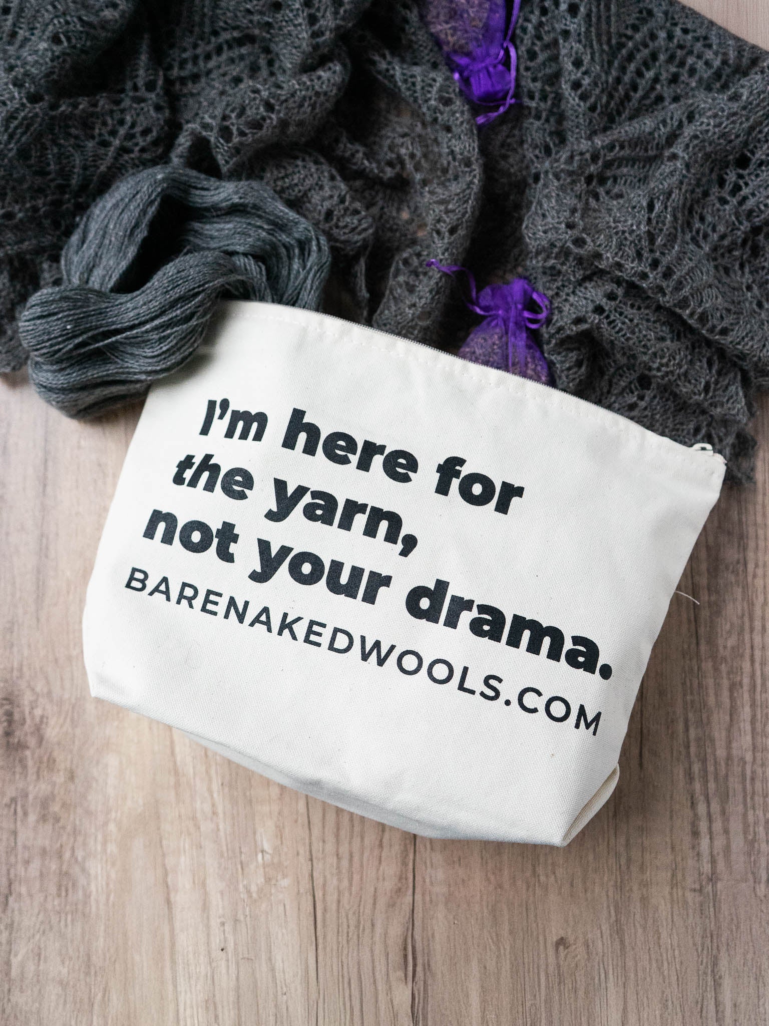 "Yarn Drama" Project Bag