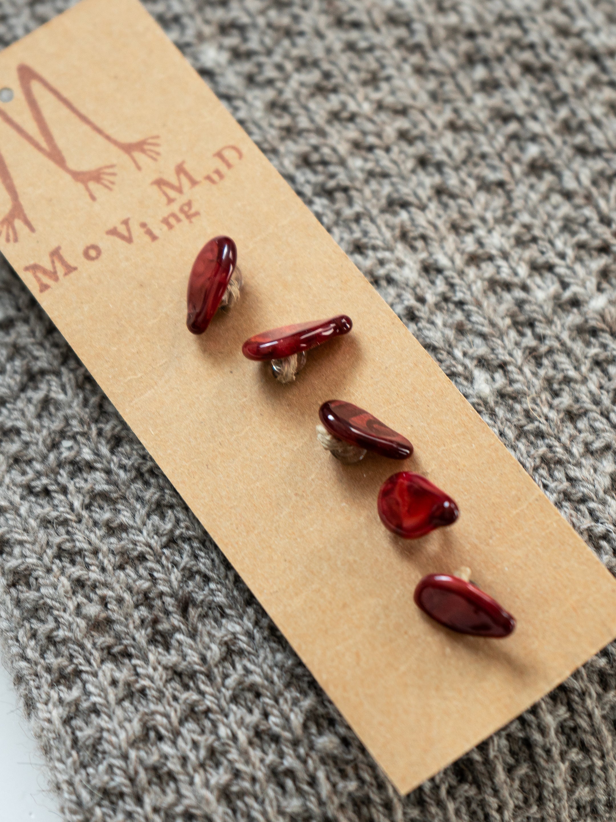 Teardrop <br/><small>14mm - 16mm Glass Button Set</small>