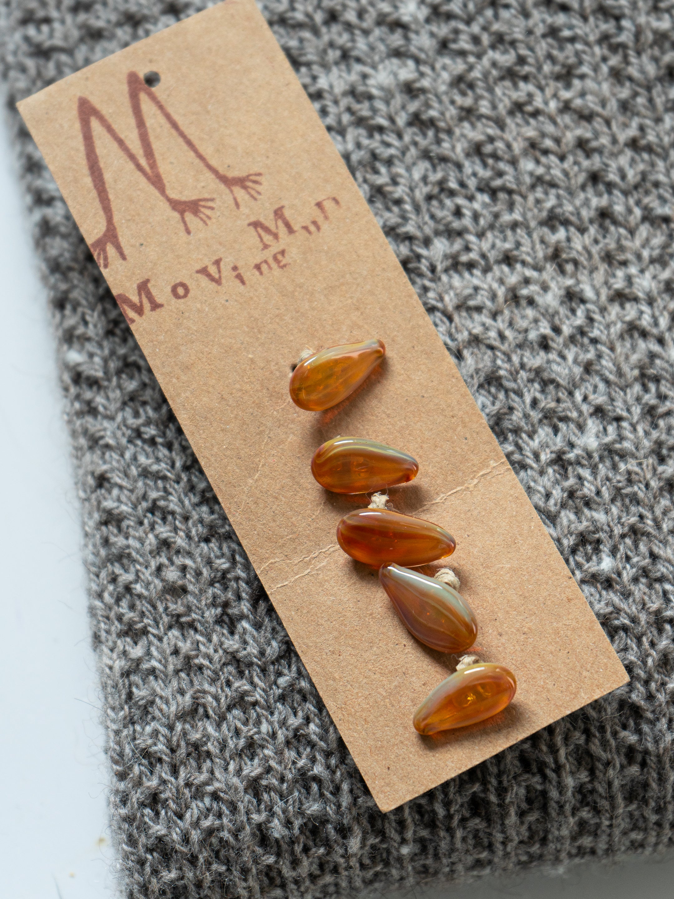 Teardrop <br/><small>14mm - 16mm Glass Button Set</small>