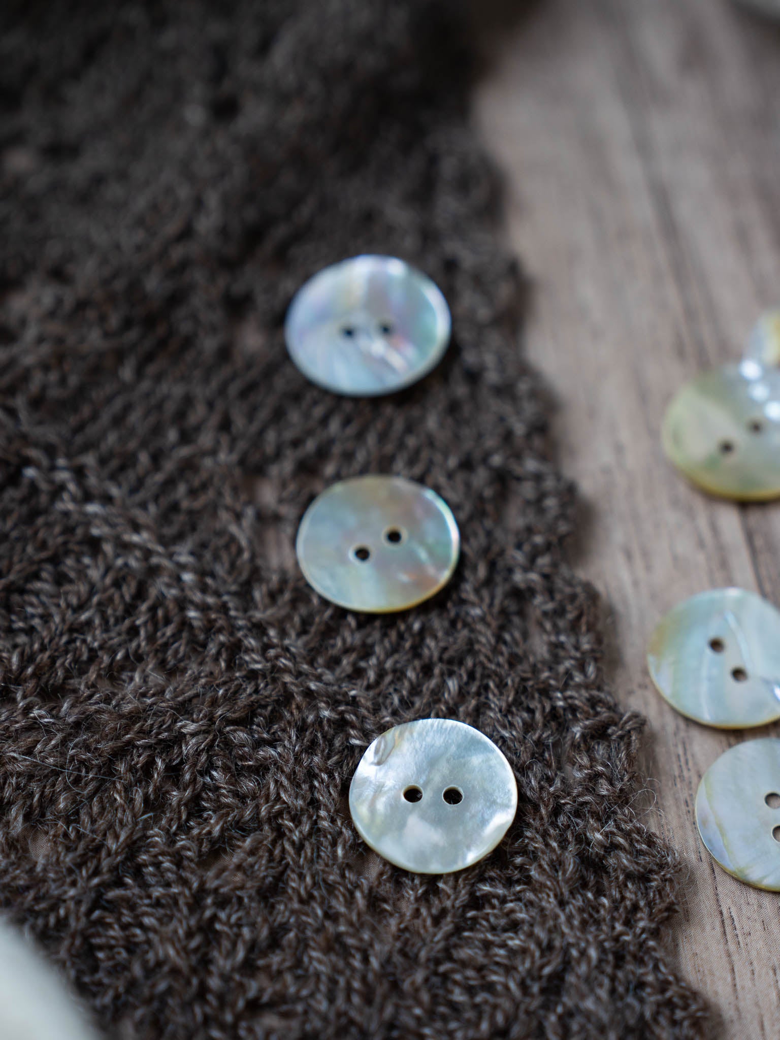 Natural Agoya Shell Button 12mm & 20mm
