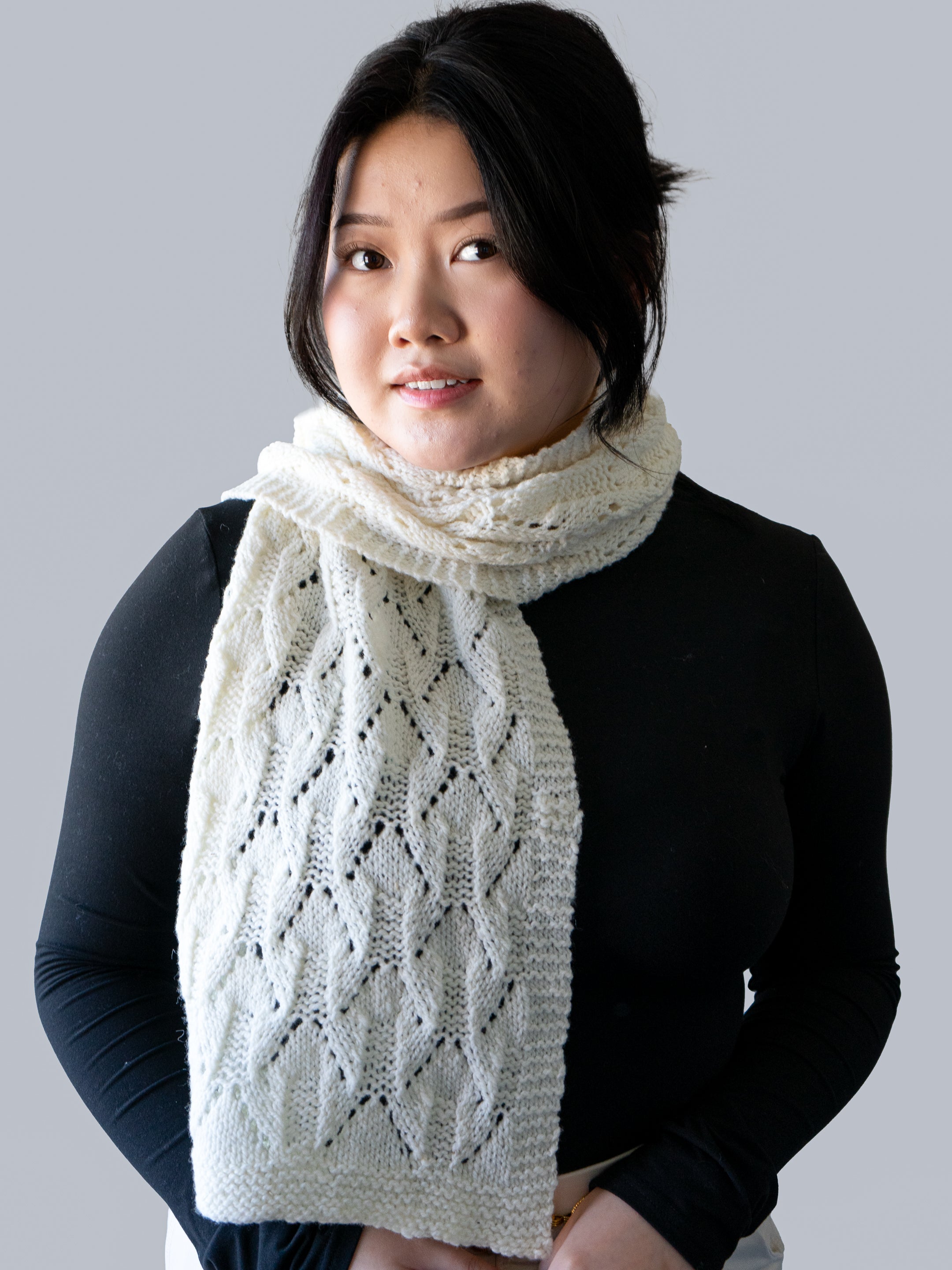 Obstacles Stole or Scarf <br/><small>knitting pattern</small>