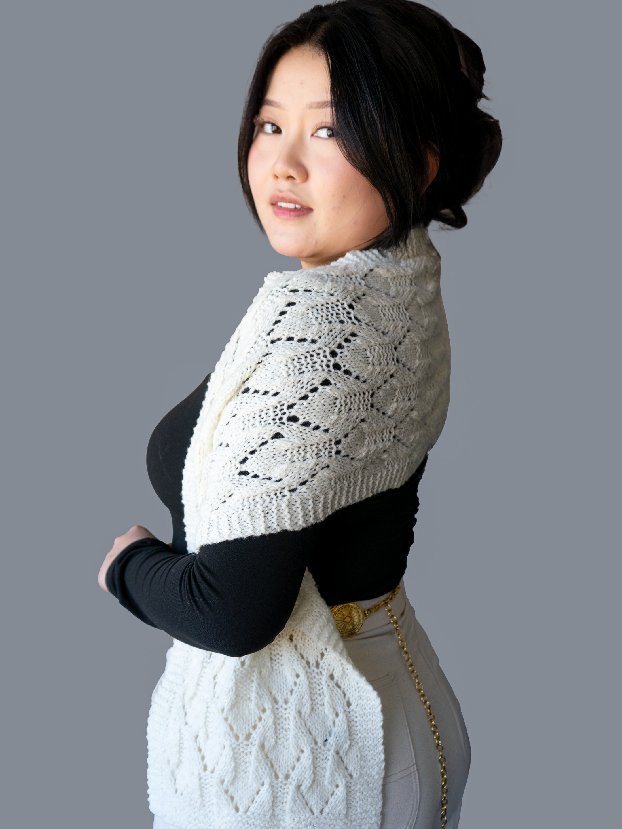 Obstacles Stole or Scarf <br/><small>knitting pattern</small>