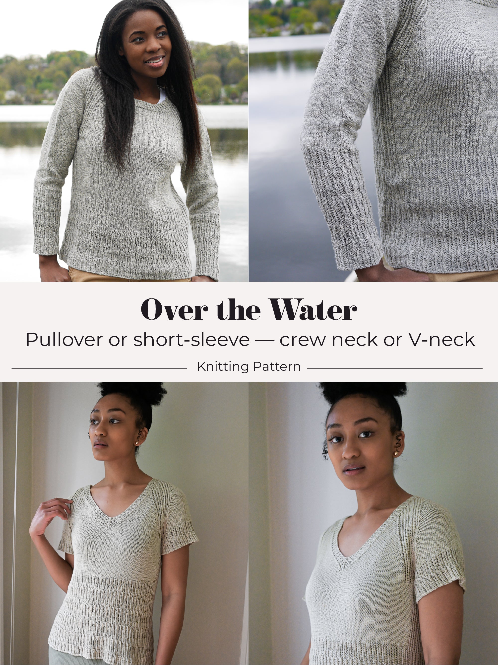 Over the Water<br/><small>knitting pattern</small>