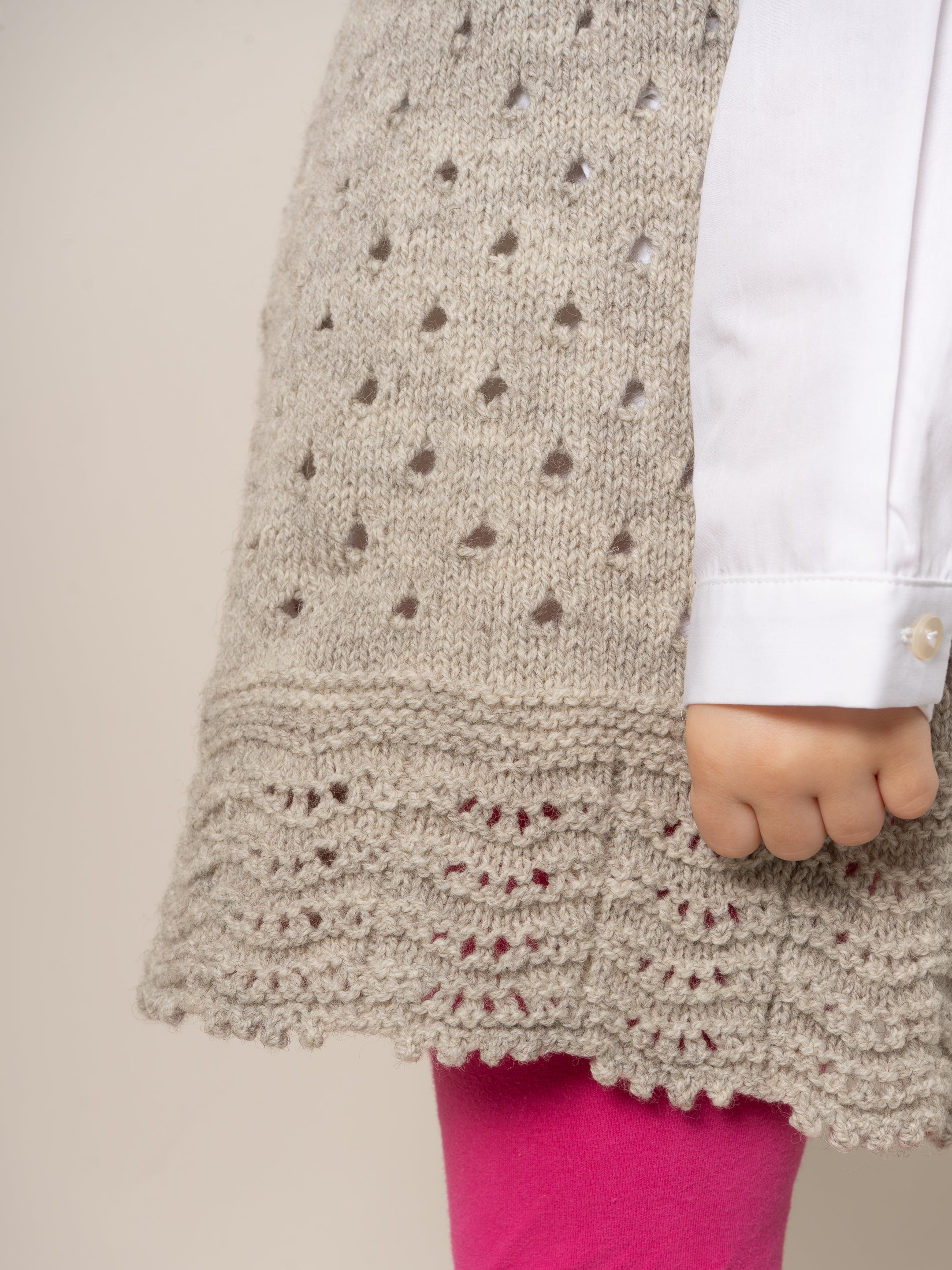 Polkadotty Dress <br/><small>Kids knitting pattern</small>
