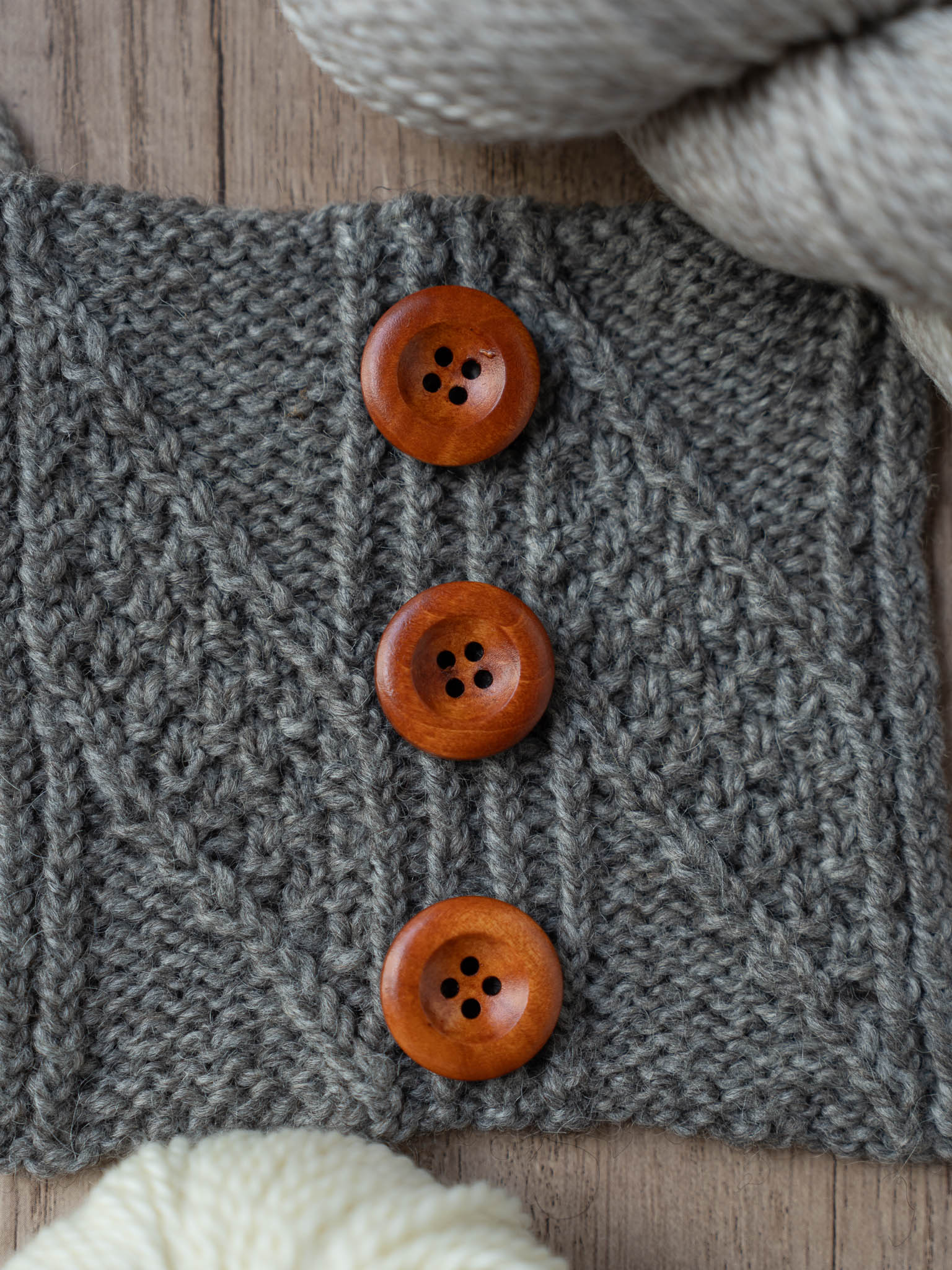 Redwood <br/><small>25mm Wooden Button</small>