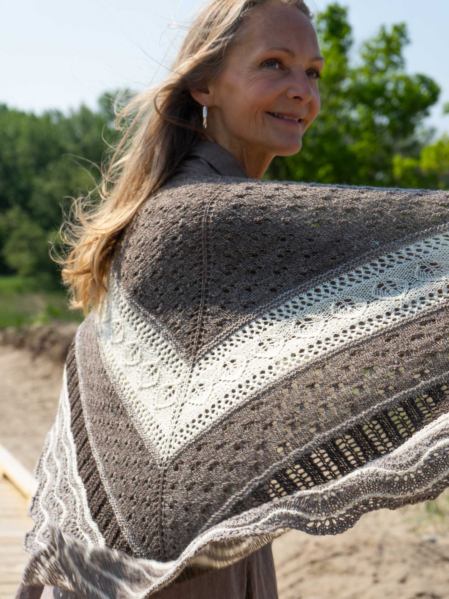 Bellwether Solstice Hap <br/><small>shawl knitting pattern</small>
