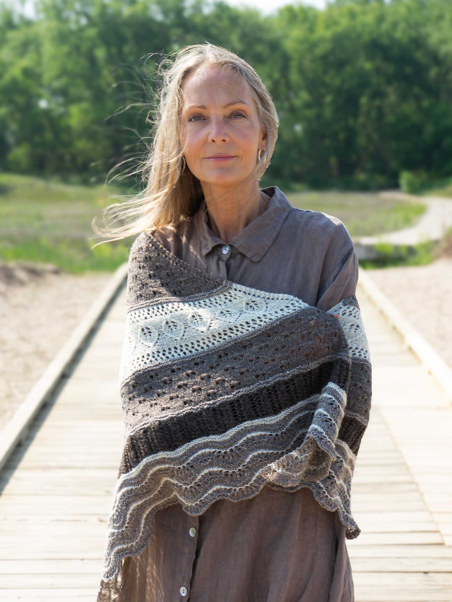 Bellwether Solstice Hap <br/><small>shawl knitting pattern</small>