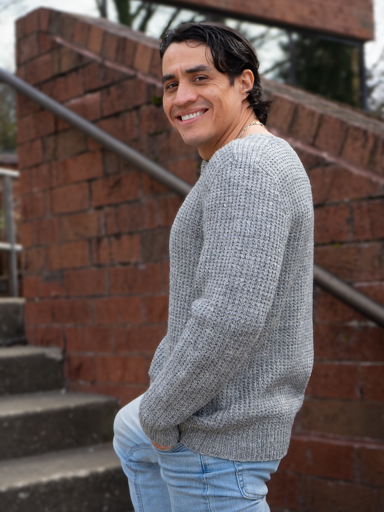 Rough Cut sweater <br/><small>knitting pattern</small>