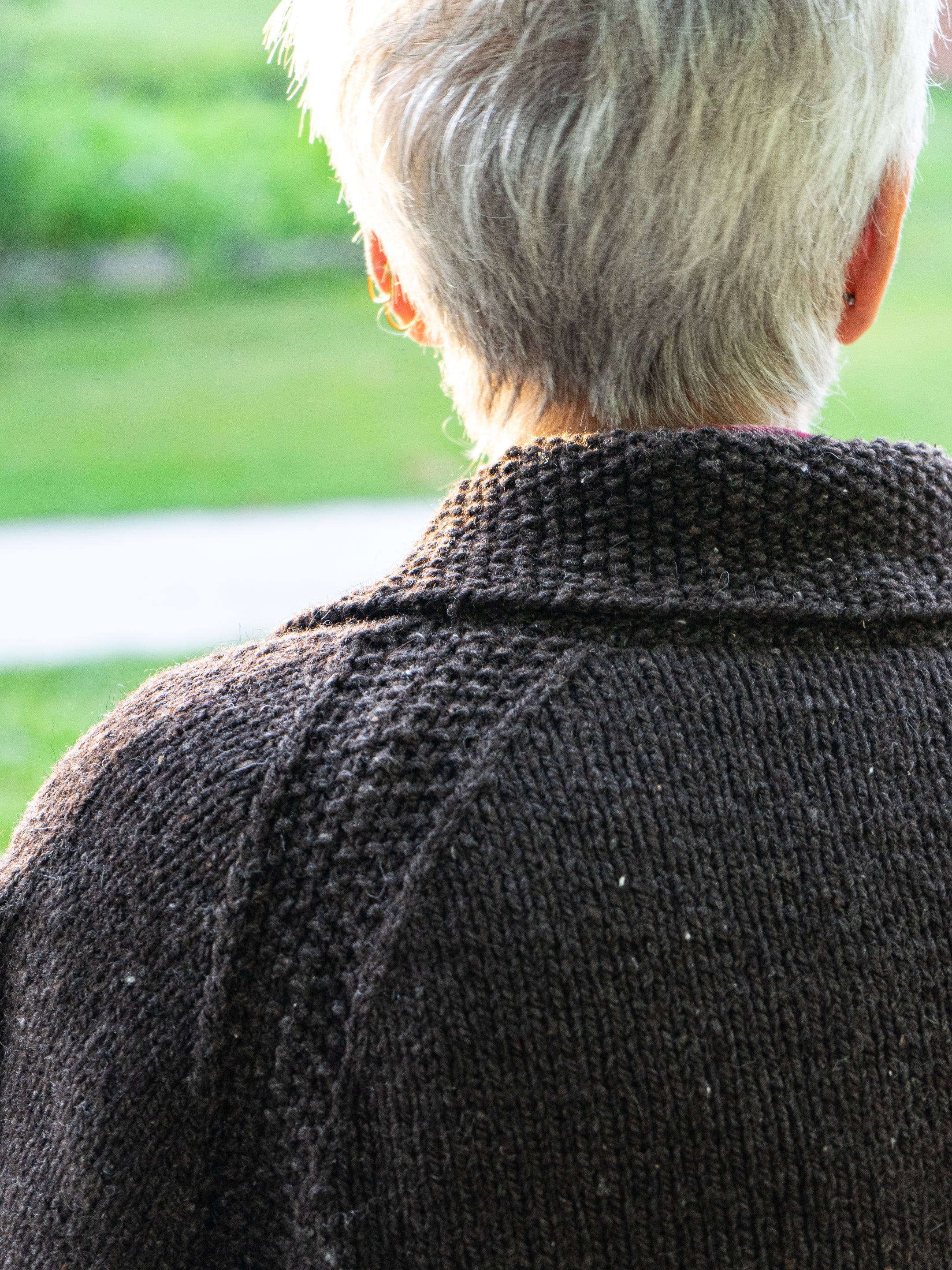 Rough Edges Cardigan <br/><small>knitting pattern</small>