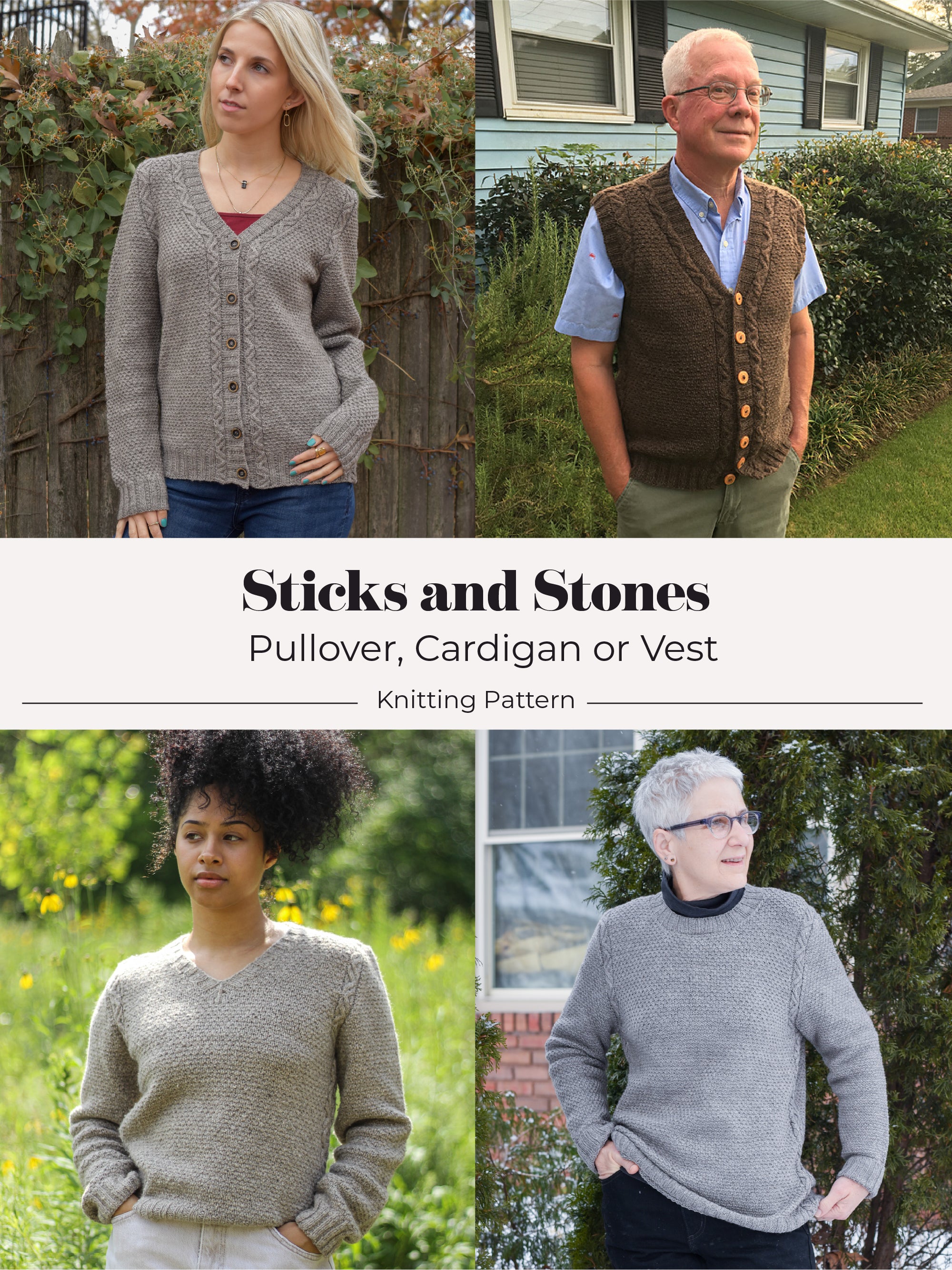 Sticks and Stones<br/><small>knitting pattern</small>