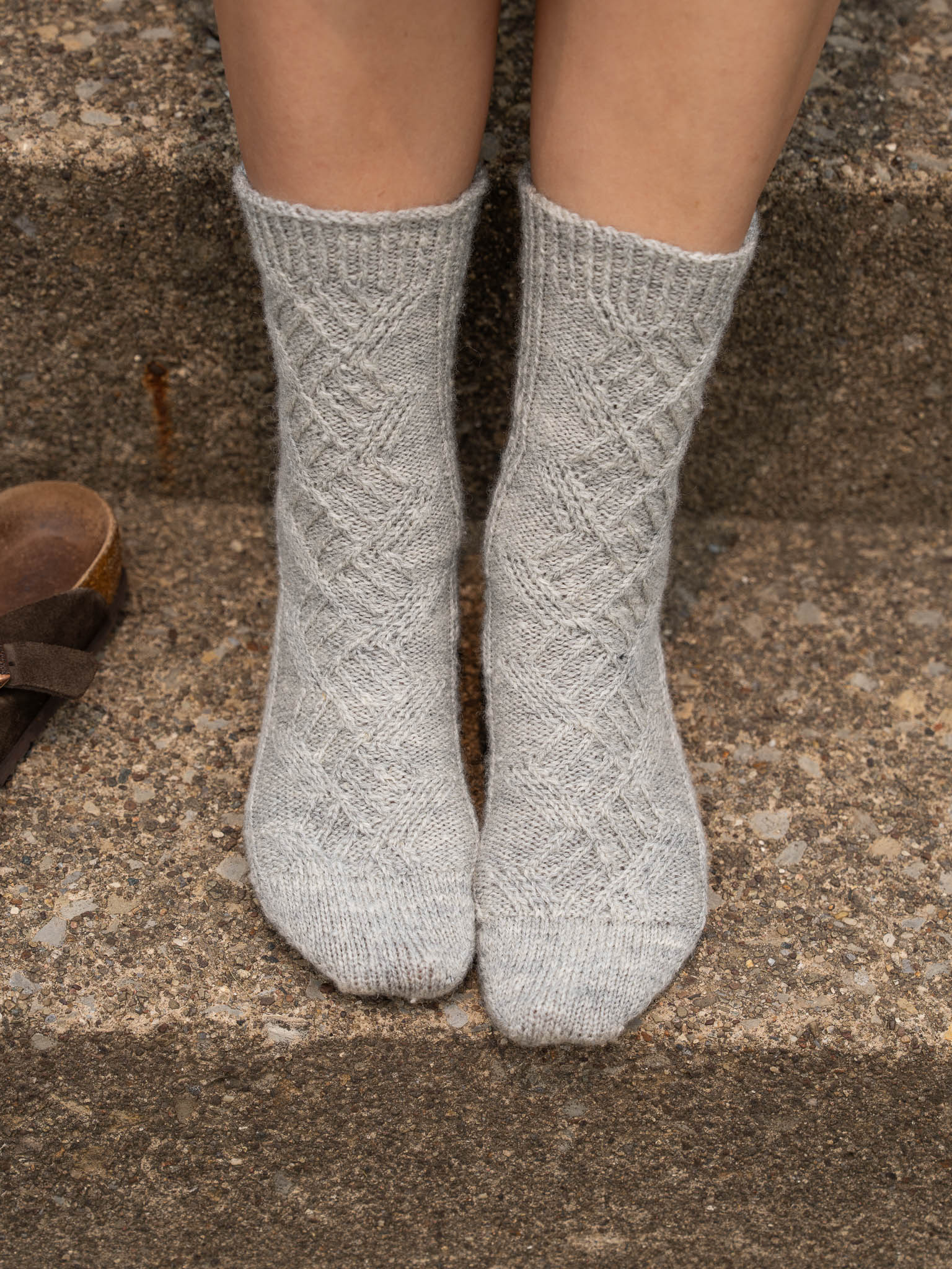 Sea Dinghy Sock <br/><small>sock knitting pattern</small>