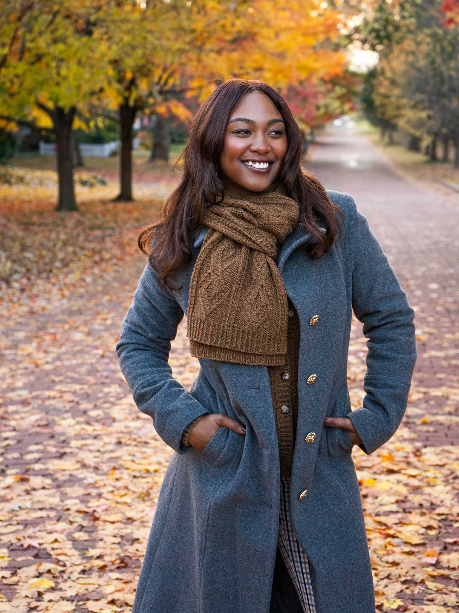 Sharp Turns <br/><small>scarf knitting pattern</small>