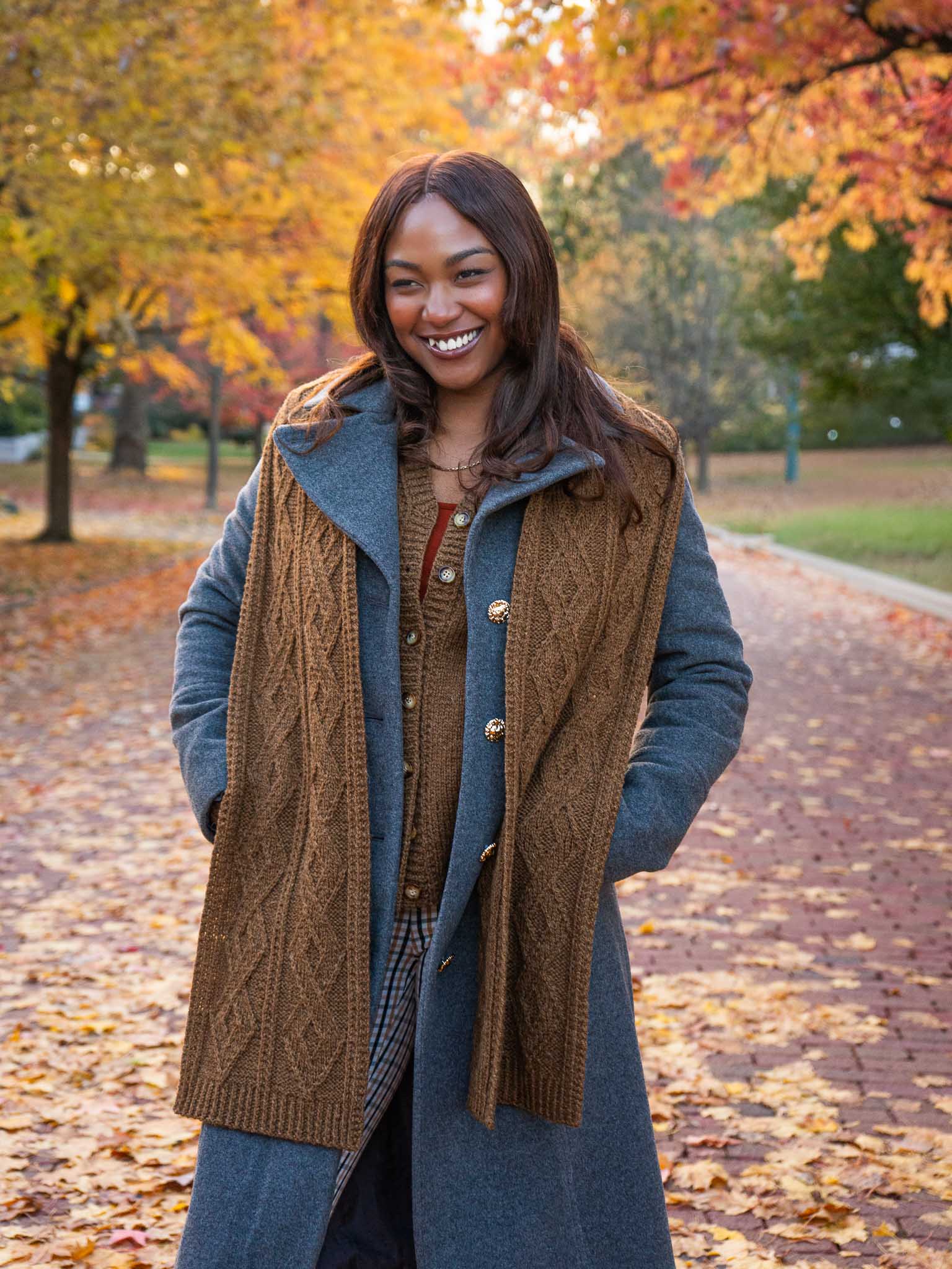 Sharp Turns <br/><small>scarf knitting pattern</small>