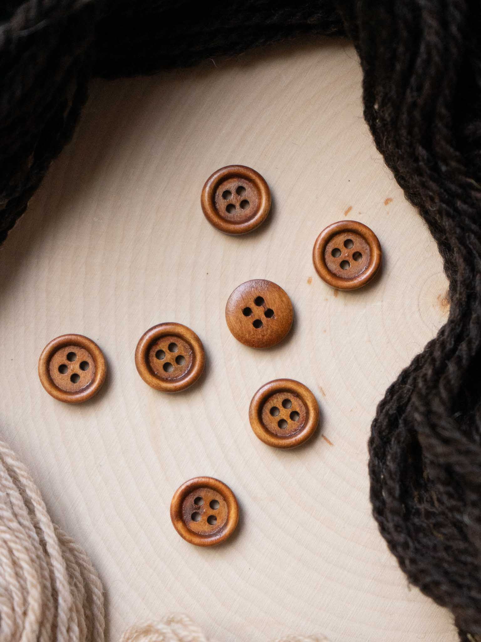 Squirrel <br/><small>Wooden Button</small>