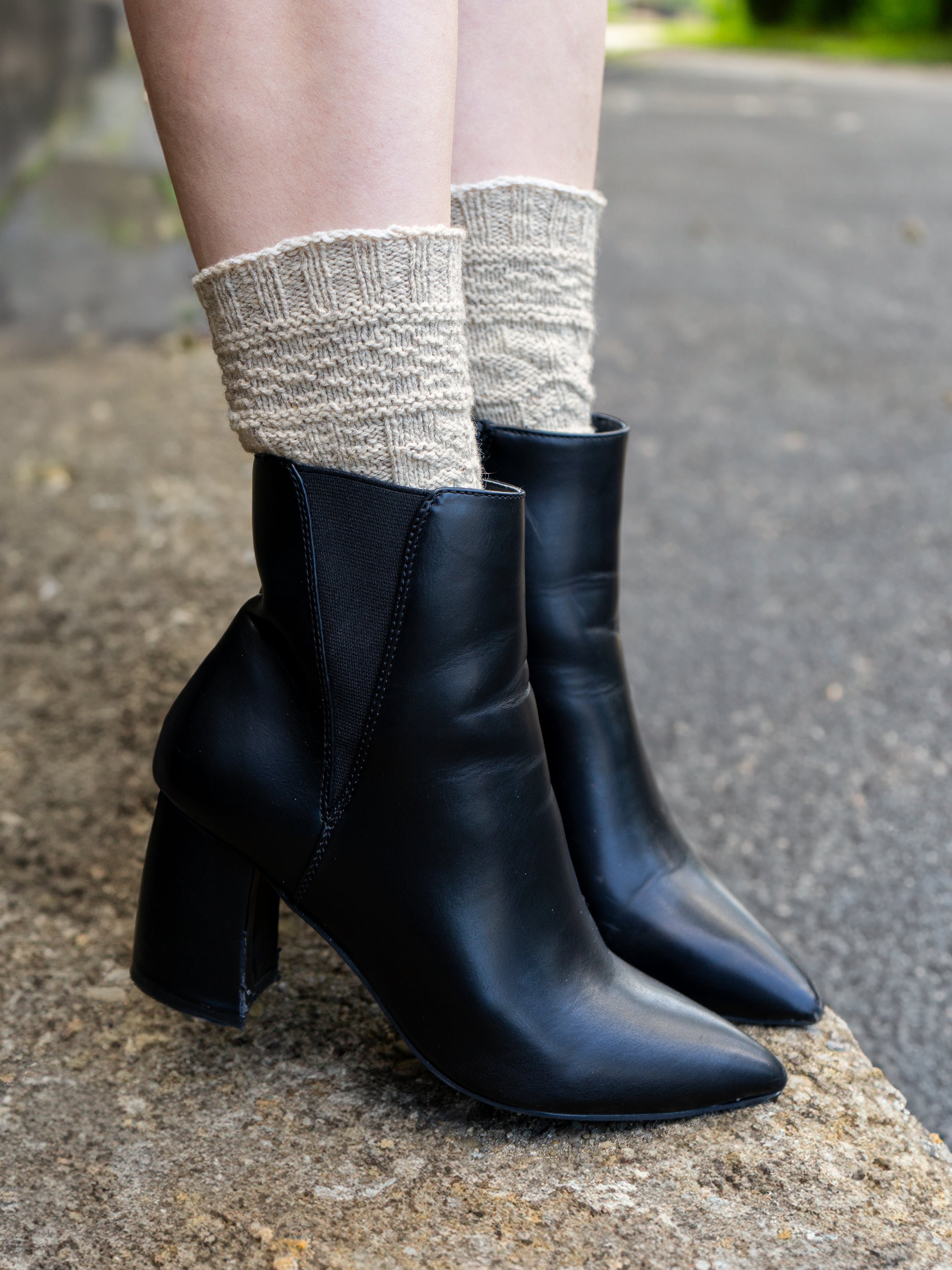 Starfish Gansey Sock <br/><small>knitting pattern</small>