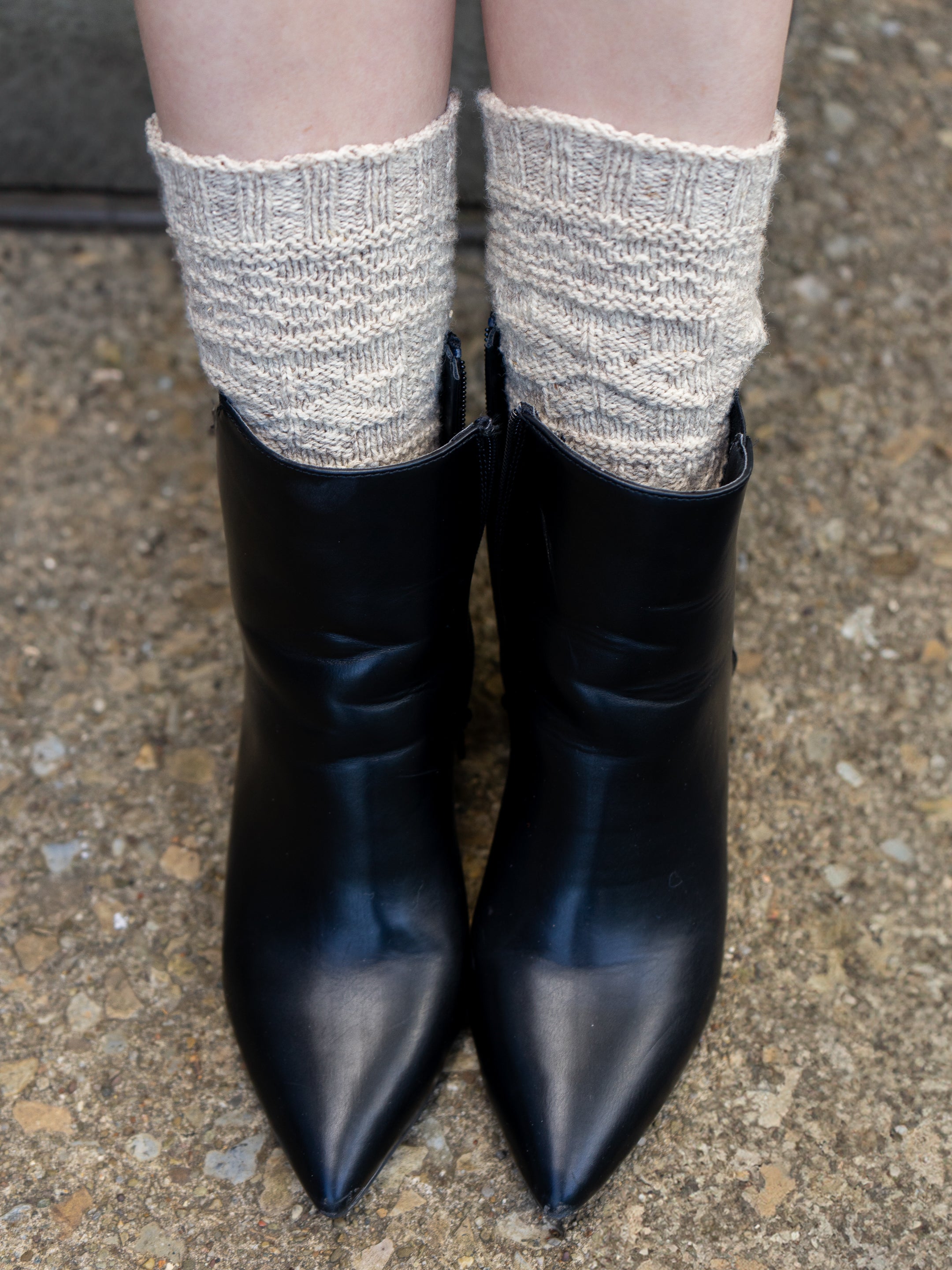 Starfish Gansey Sock <br/><small>knitting pattern</small>