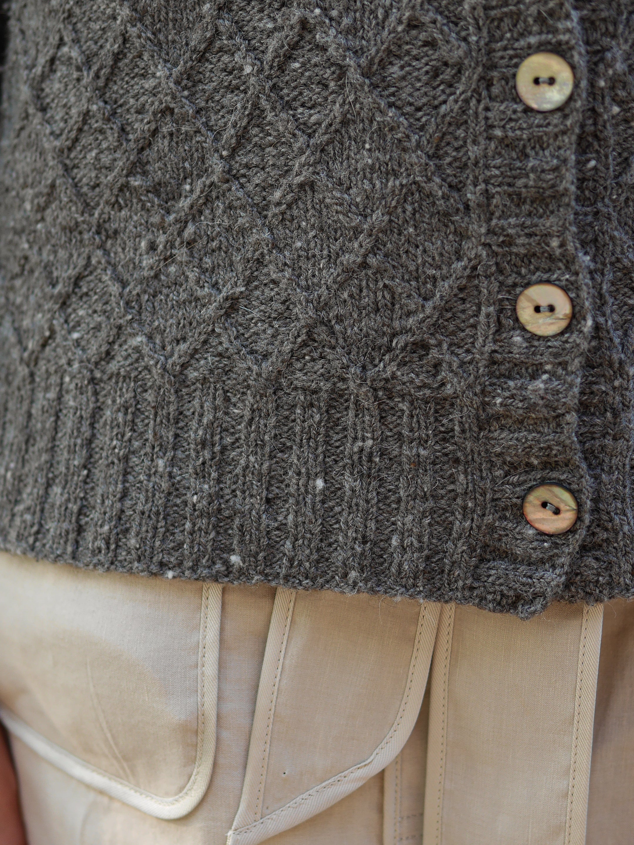 Subterraneans Cardigan <br/><small>knitting pattern</small>