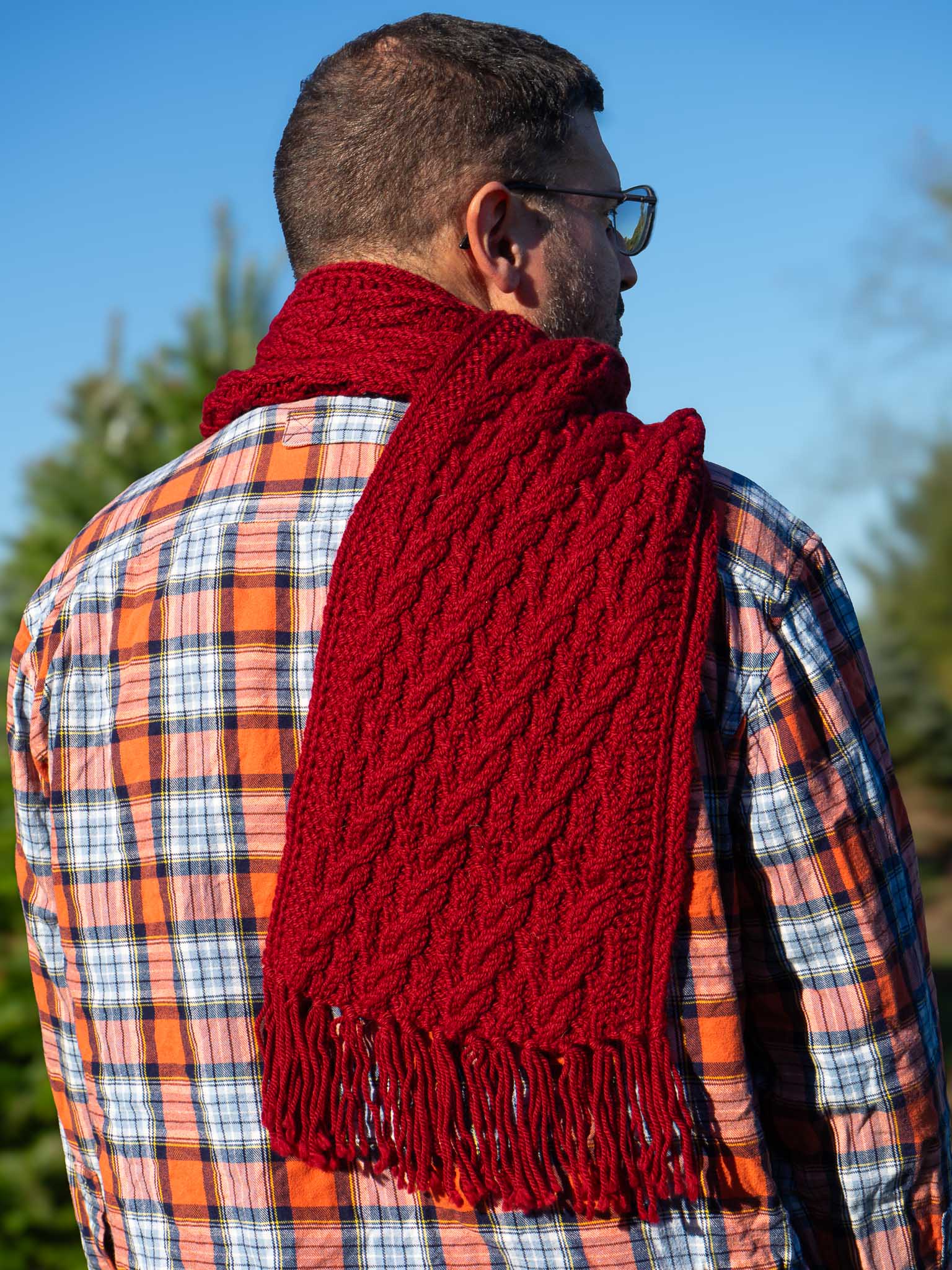 Tailspin Scarf by Thea Colman <br/><small>Featured Festivus Pattern</small>