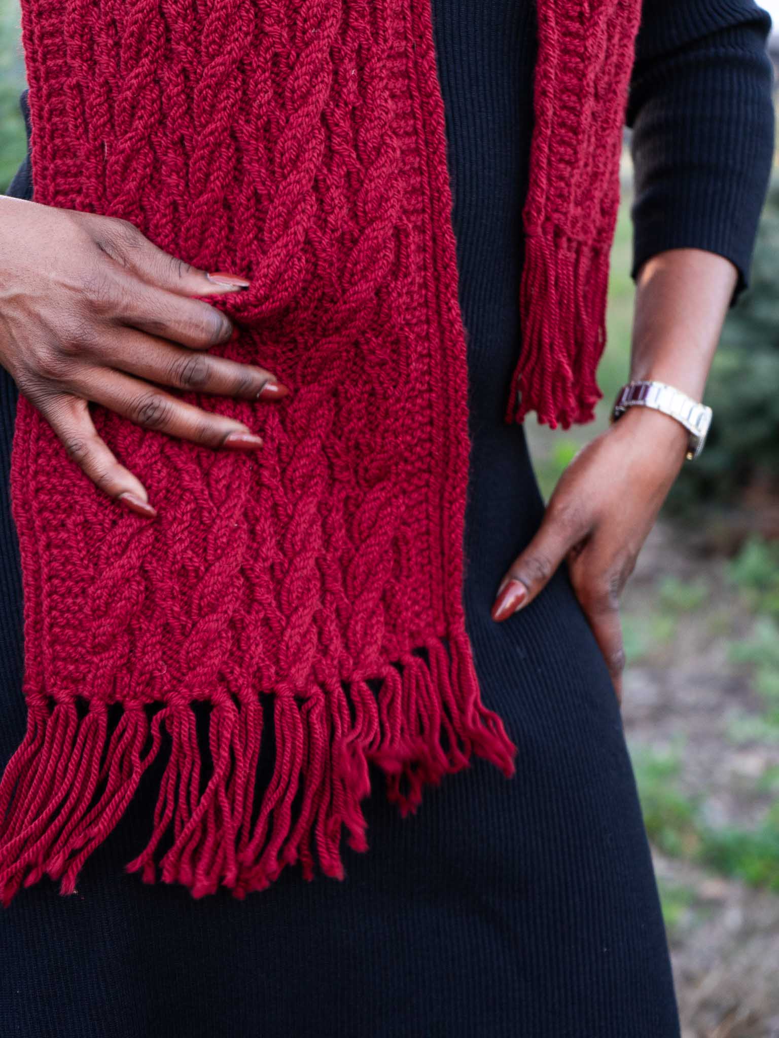 Tailspin Scarf by Thea Colman <br/><small>Featured Festivus Pattern</small>